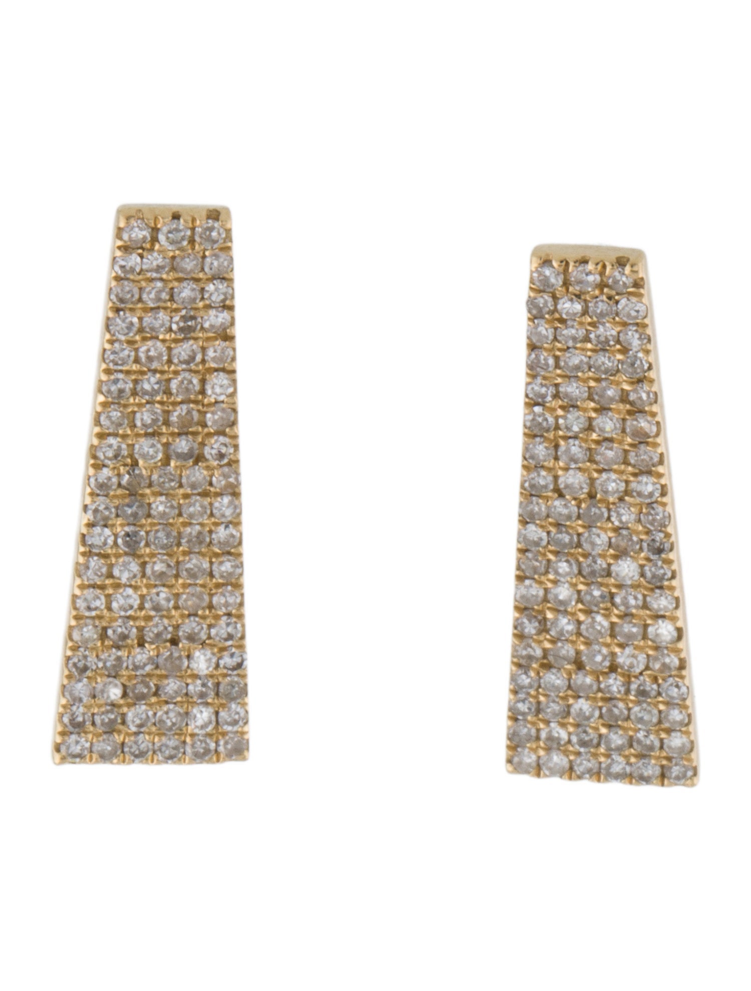 Graziela 14K Diamond Drop Earrings