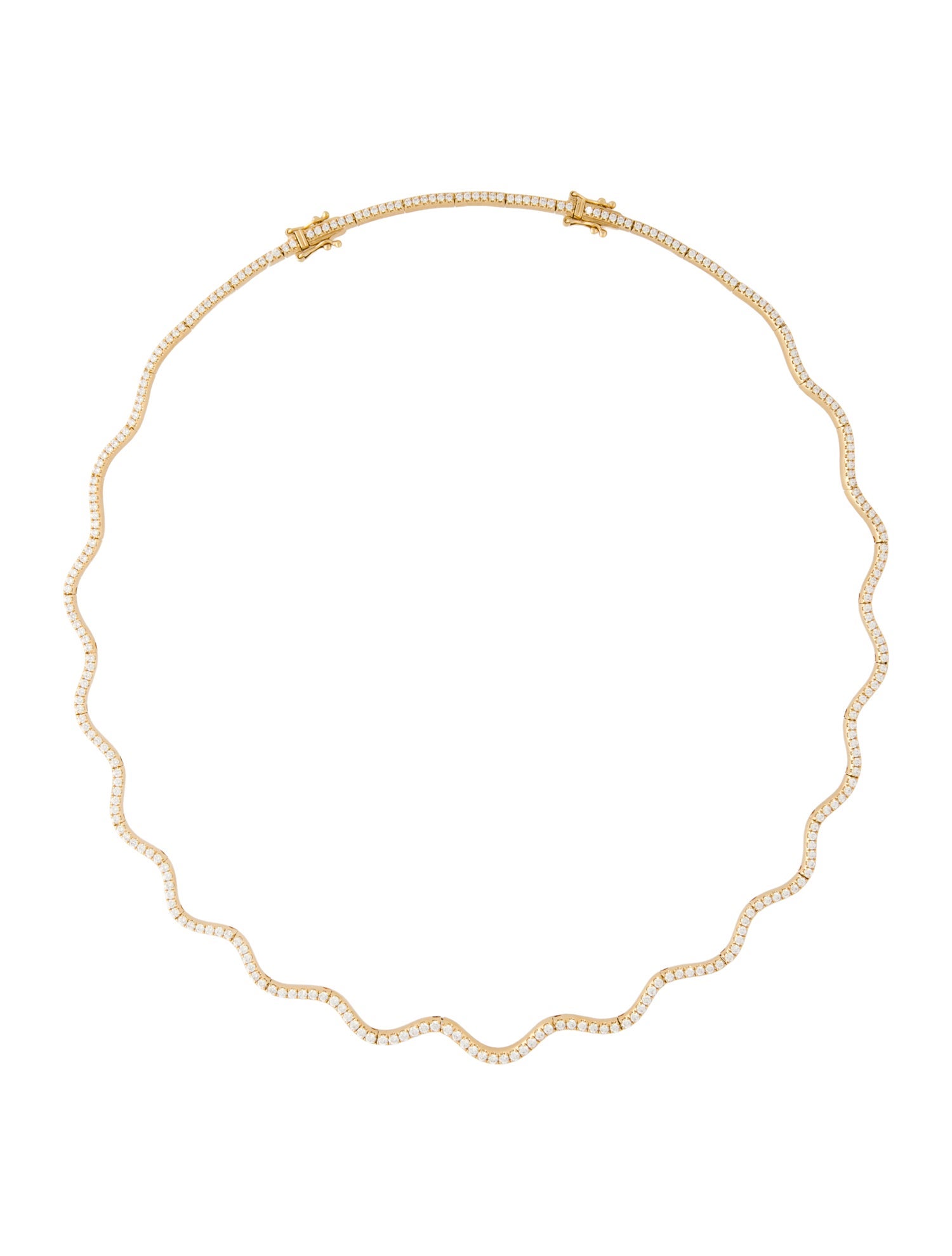 Graziela 18K 4.00ctw Diamond Rio Necklace