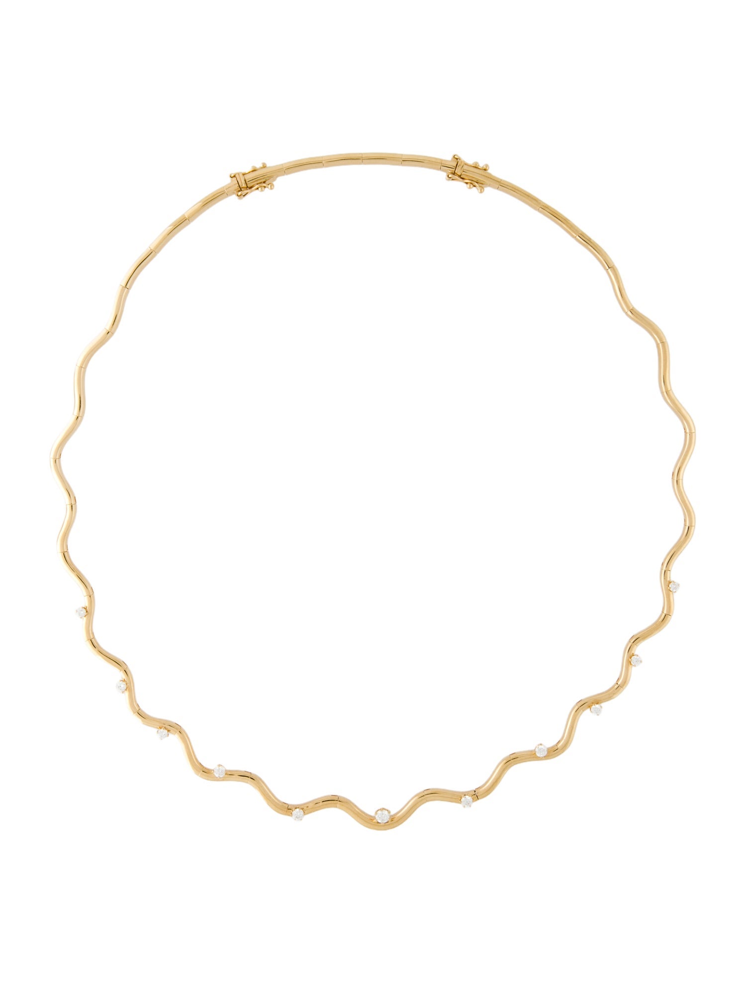 Graziela 18K Diamond Ouro Rio Collar Necklace