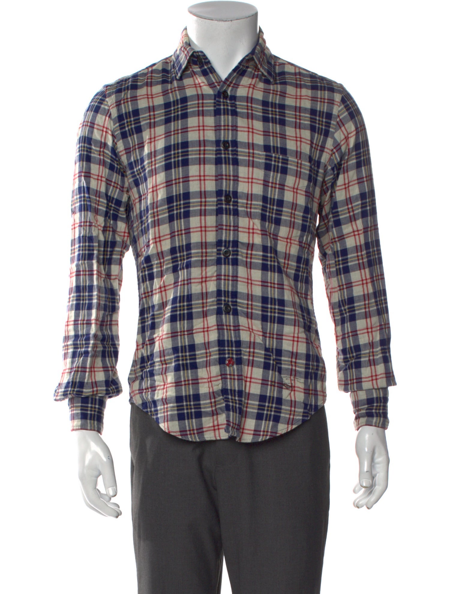 Gant Rugger Plaid Print Long Sleeve Shirt