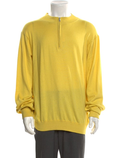 Graham Mock Neck Long Sleeve Pullover