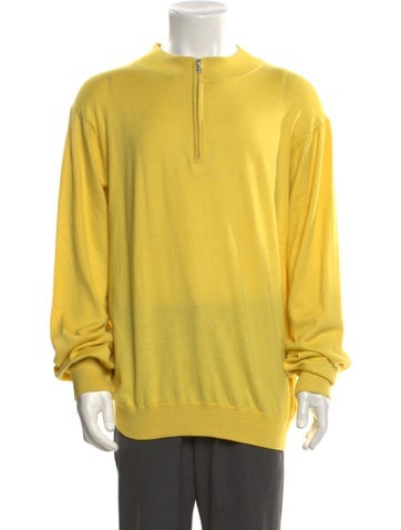 Graham Sweaters Mock Neck Long Sleeve Pullover XXL