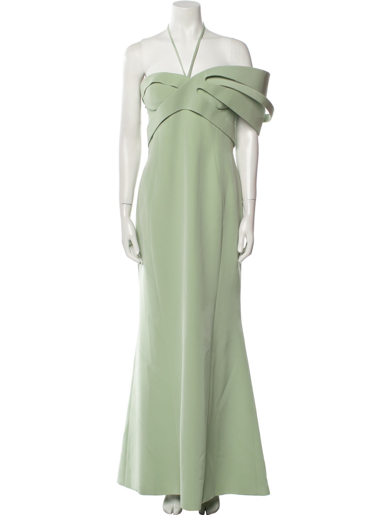 Georges Hobeika Halterneck Long Dress