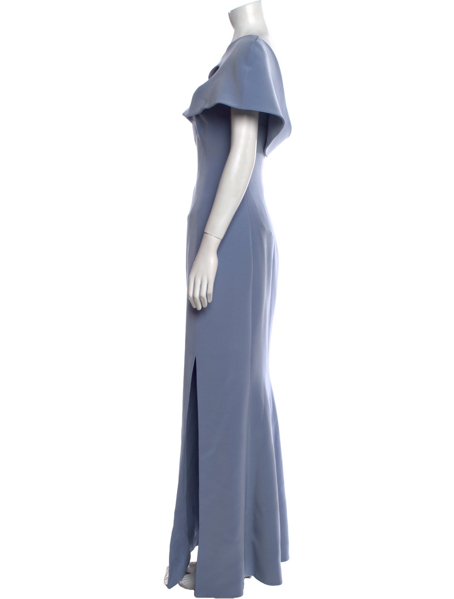 Georges Hobeika One-Shoulder Long Dress