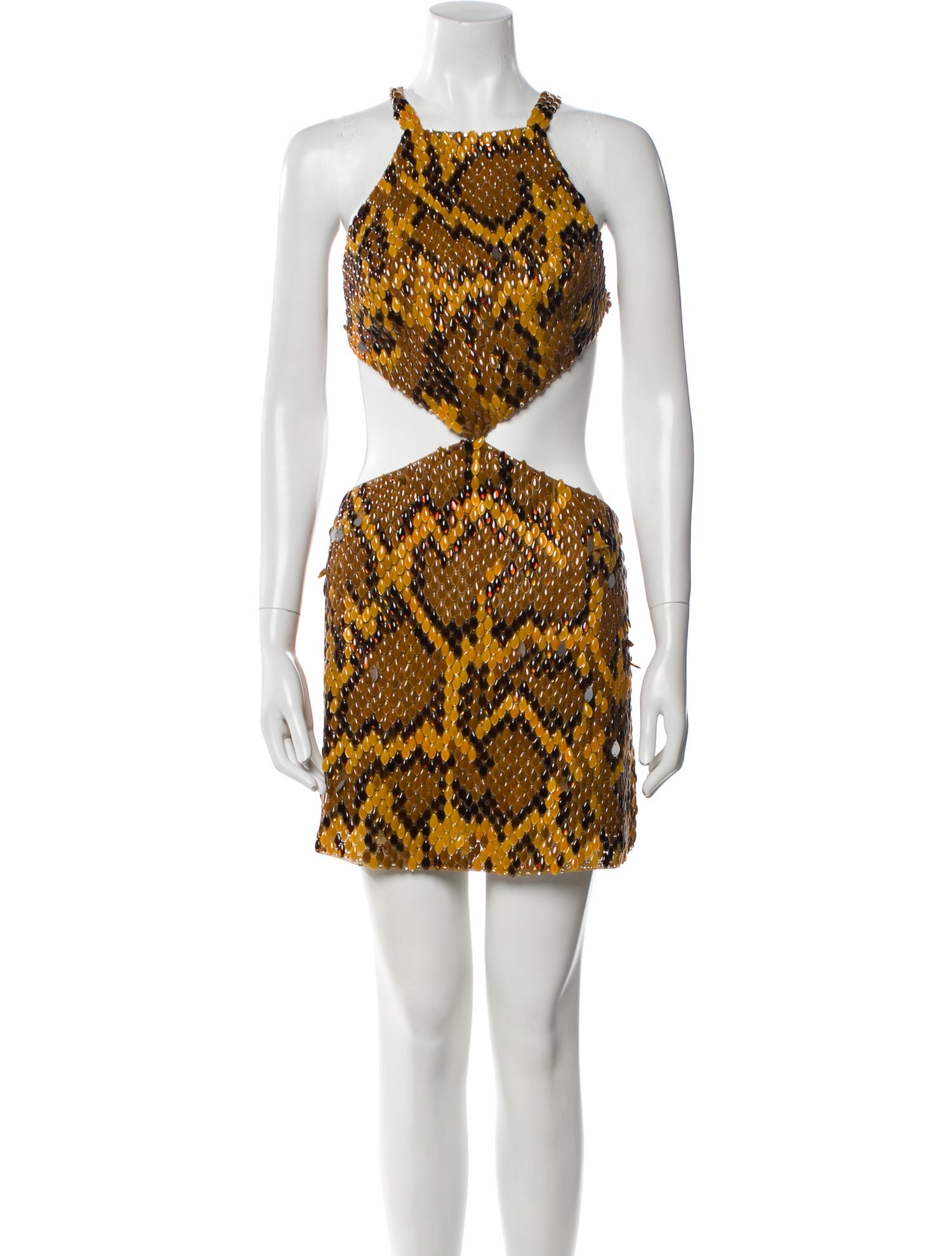 Georges Hobeika Silk Mini Dress w/ Tags