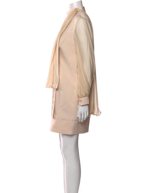 Georges Hobeika Silk Mini Dress