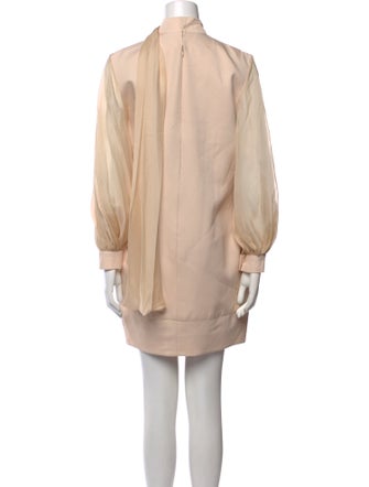 Georges Hobeika Silk Mini Dress