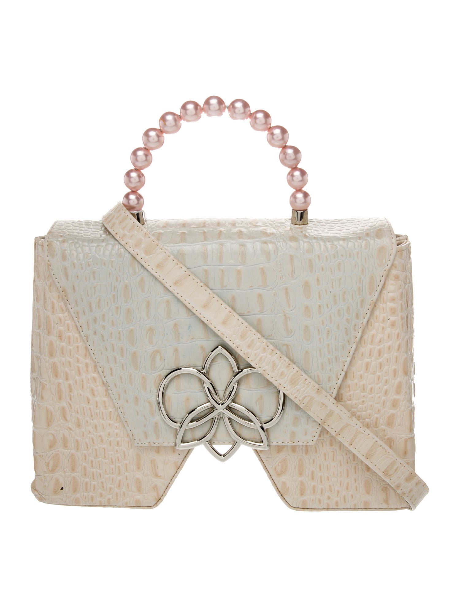 Georges Hobeika Leather Top Handle Bag w/ Tags