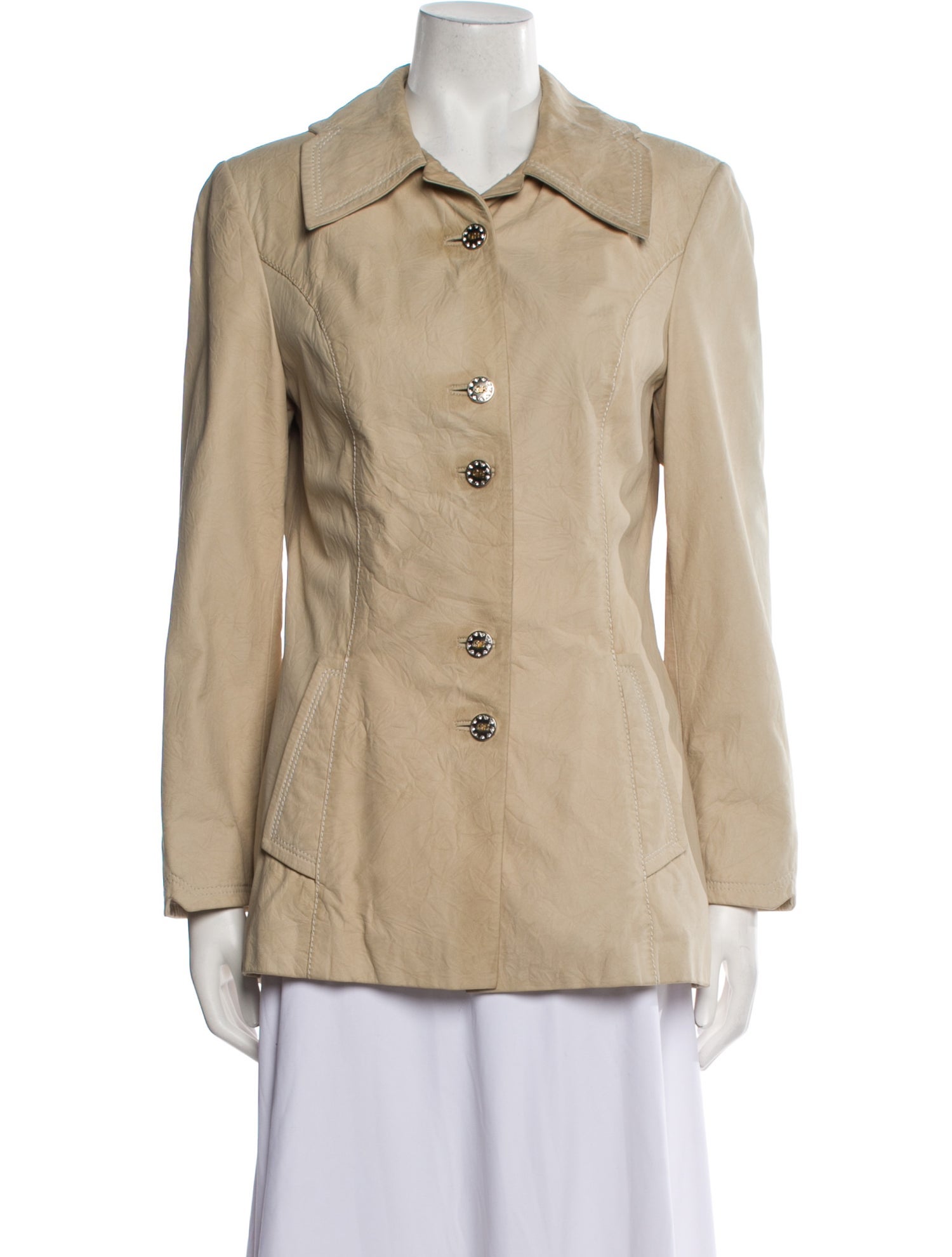 Giorgio Rotti Leather Blazer