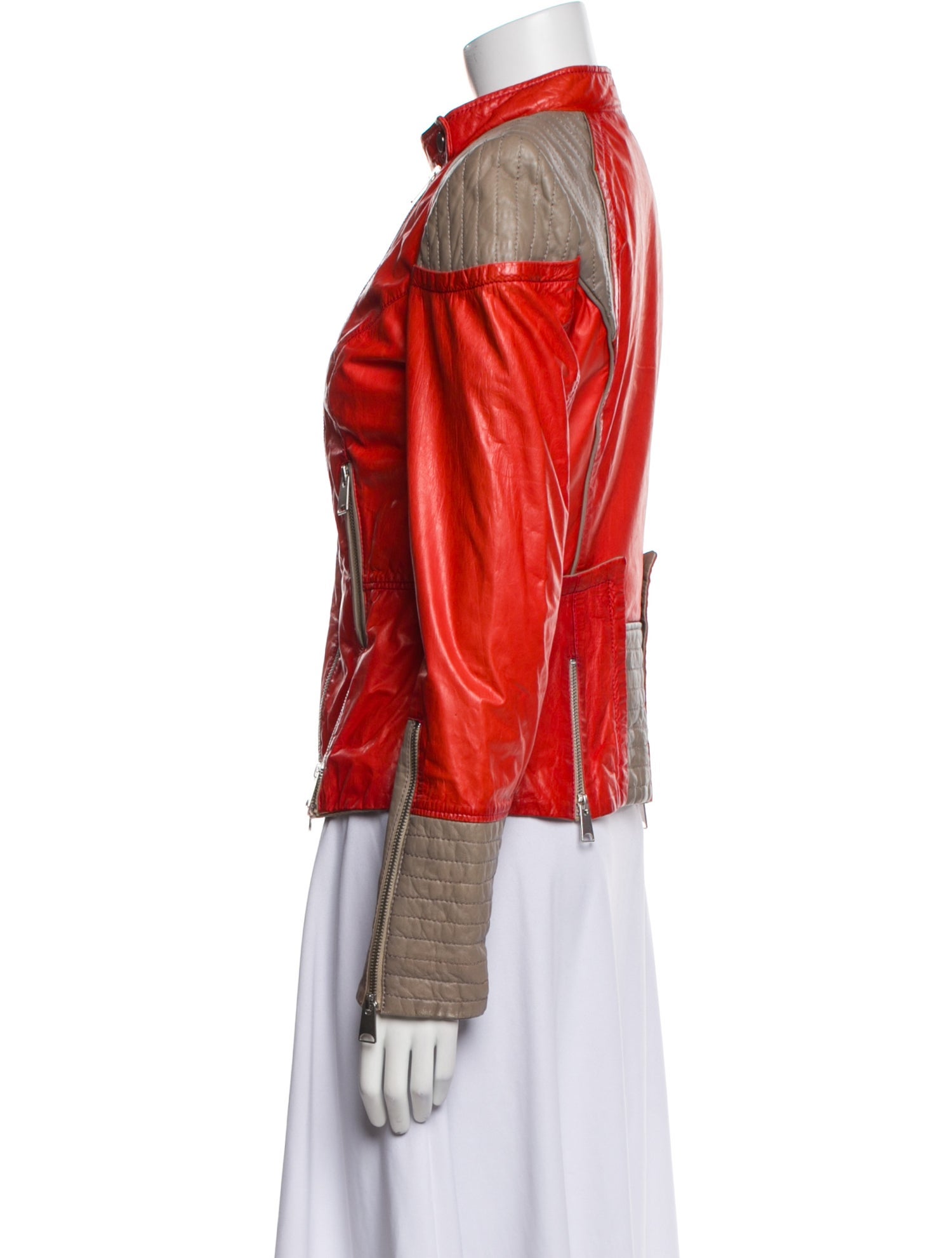 Giorgio Rotti Leather Biker Jacket