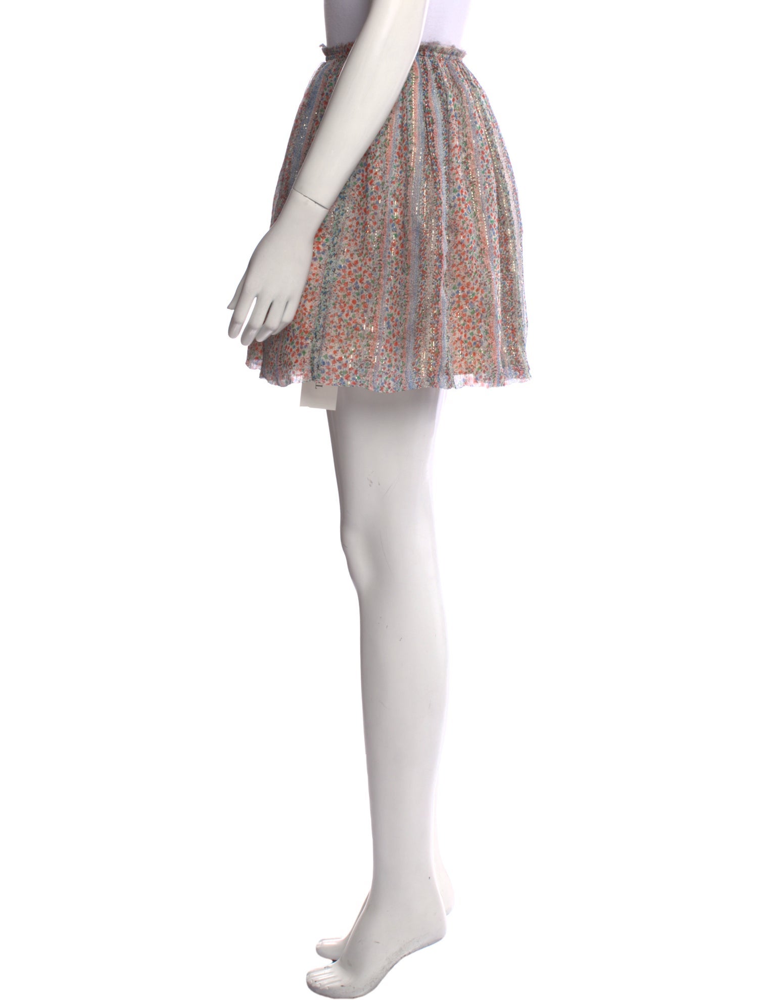 girl. by Band of Outsiders Silk Mini Skirt