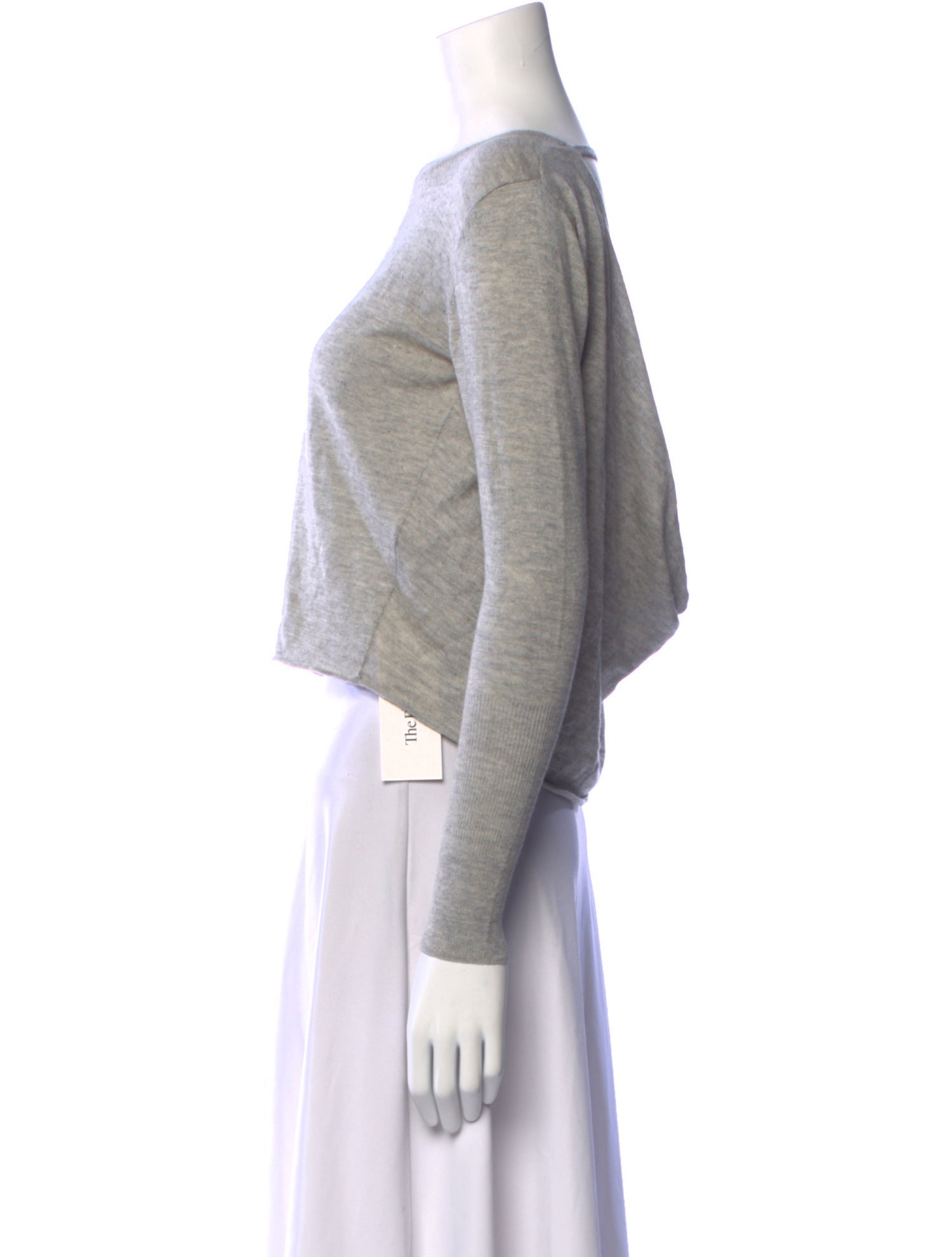 girl. by Band of Outsiders Silk Bateau Neckline Sweater