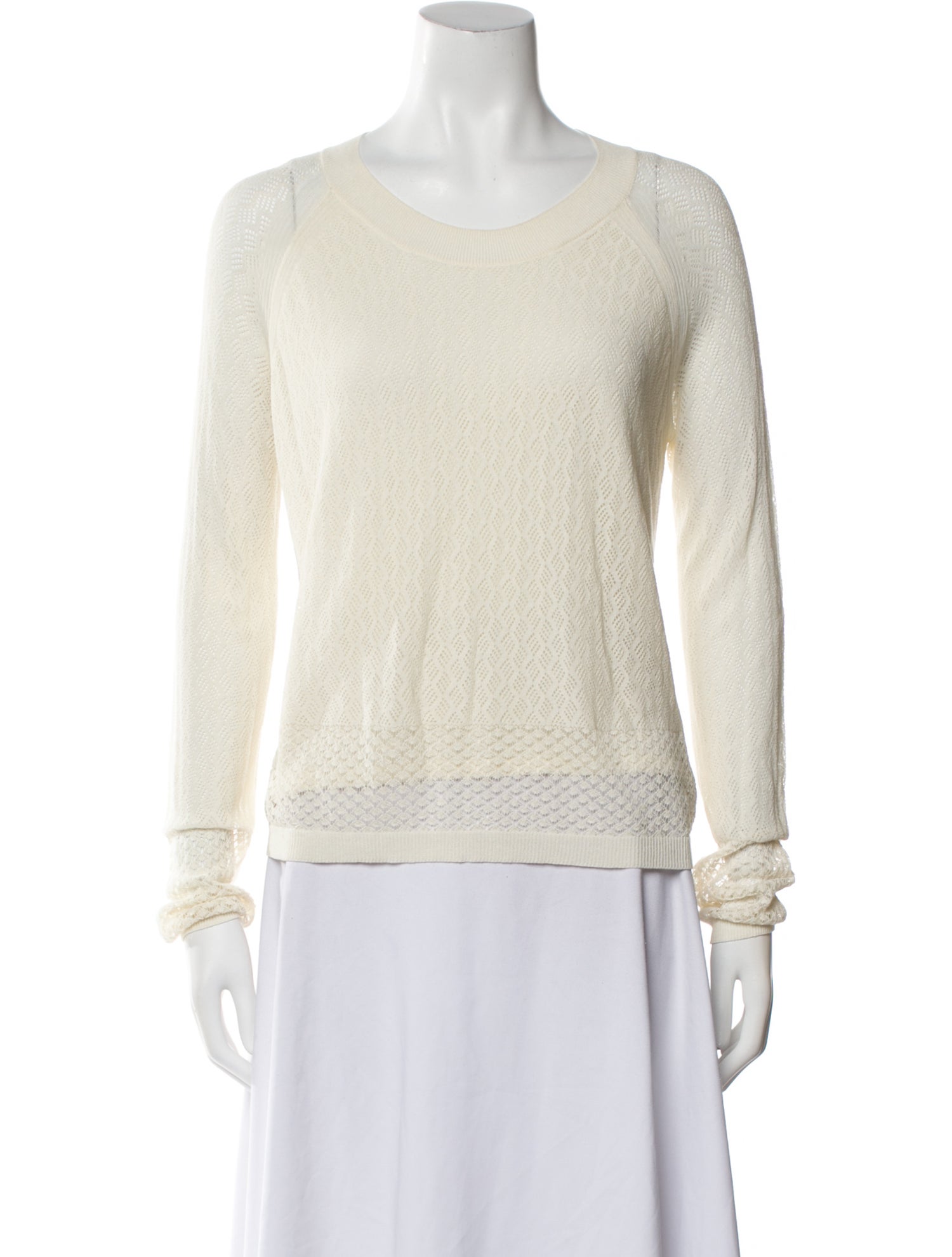 girl. by Band of Outsiders Scoop Neck Sweater