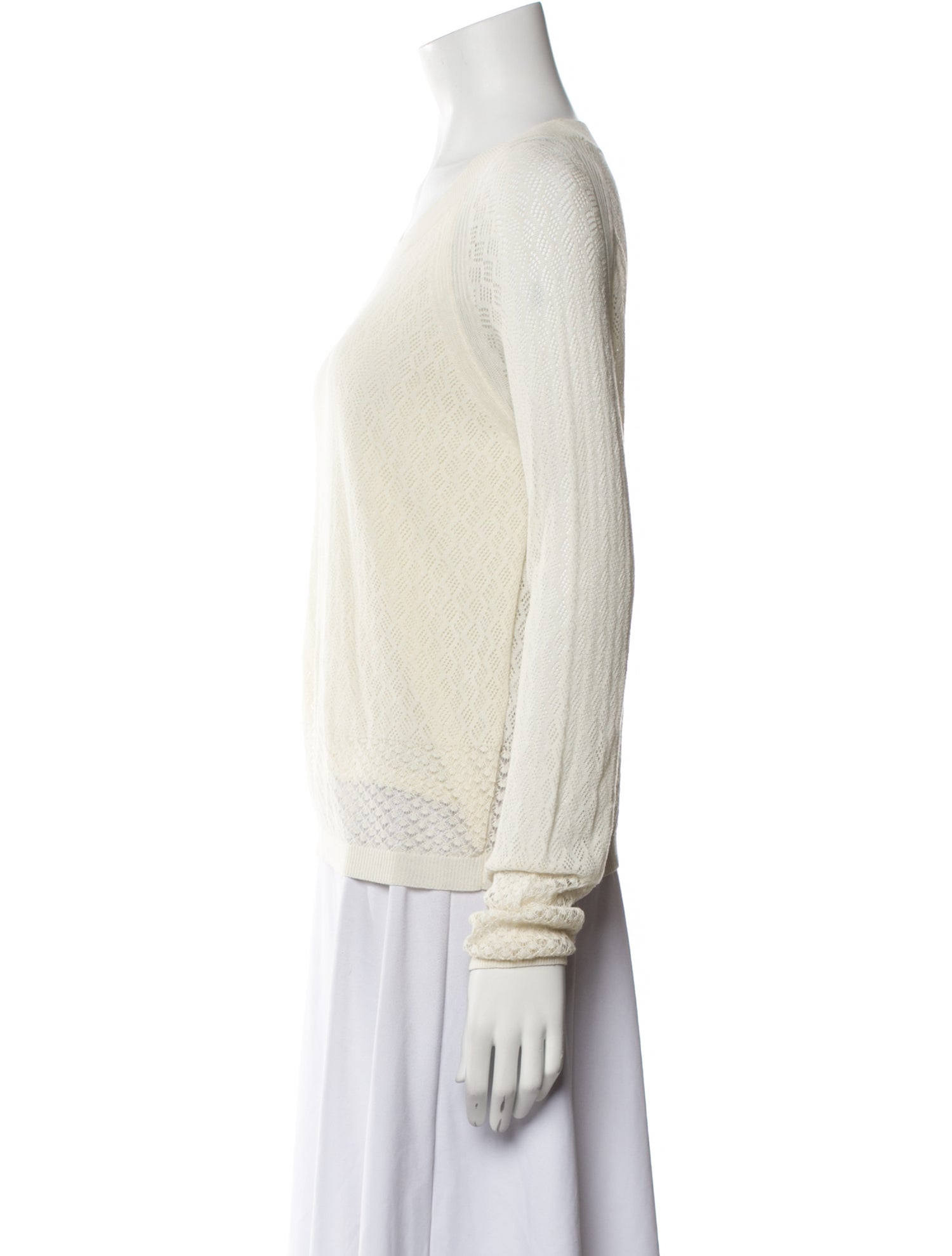girl. by Band of Outsiders Scoop Neck Sweater