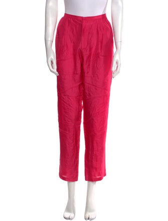 girl. by Band of Outsiders Silk Straight Leg Pants