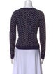 girl. by Band of Outsiders Printed Scoop Neck Sweatshirt