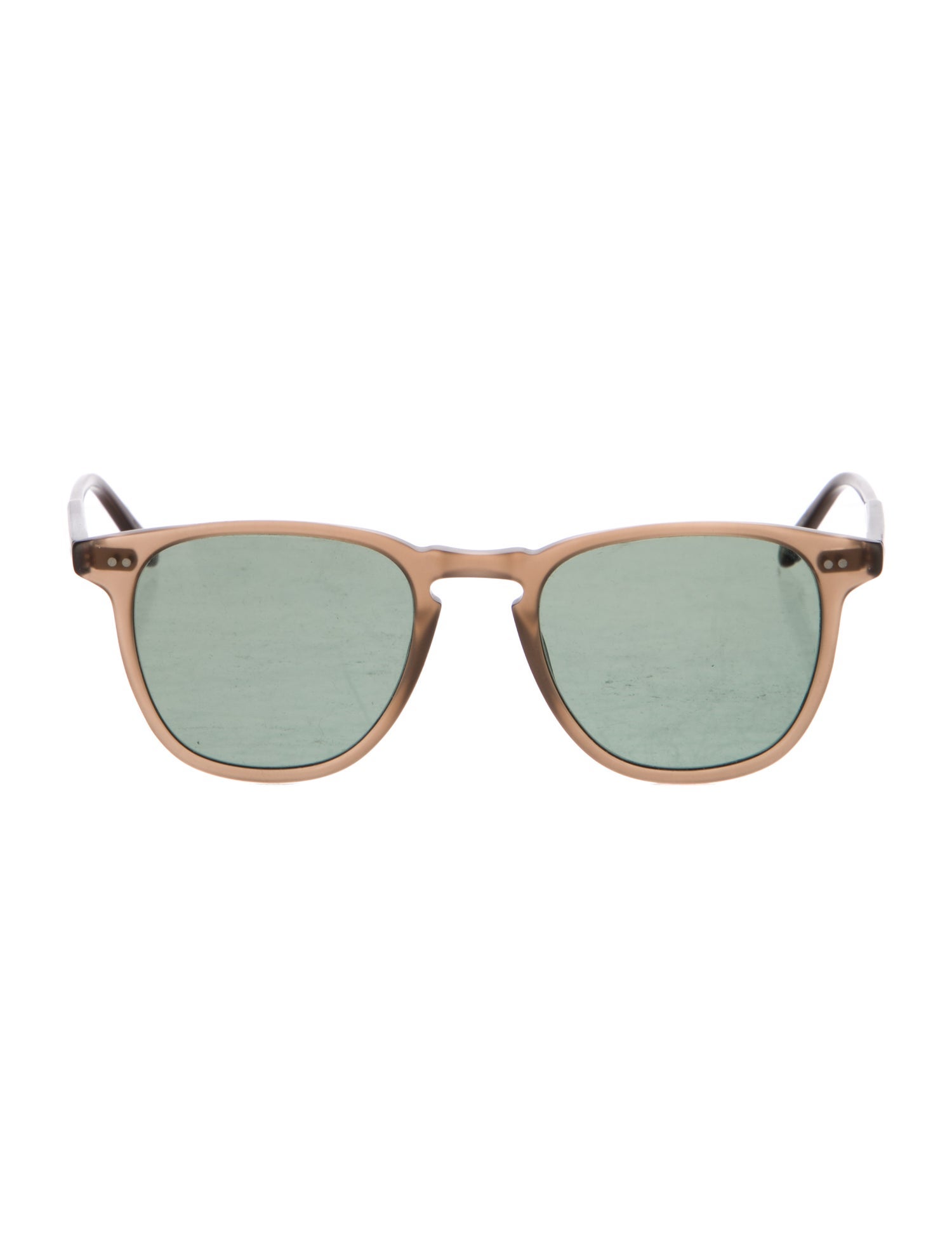 Garrett Leight Wayfarer Tinted Sunglasses w/ Tags - Neutrals
