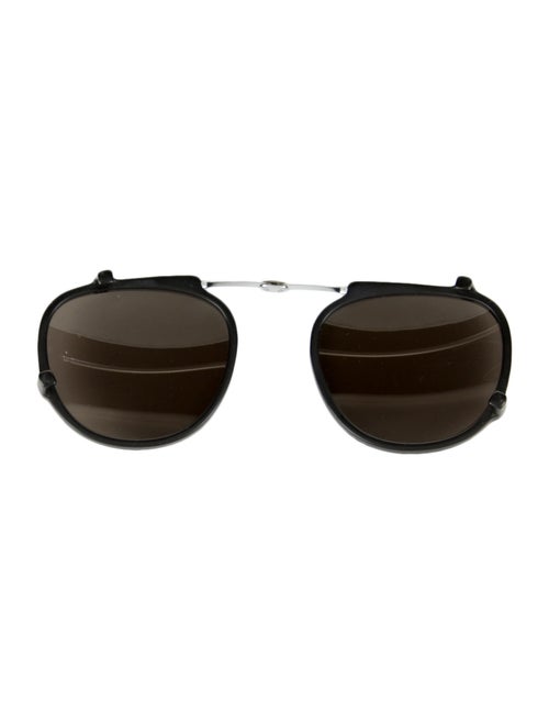 Garrett Leight Aviator Mirrored Sunglasses