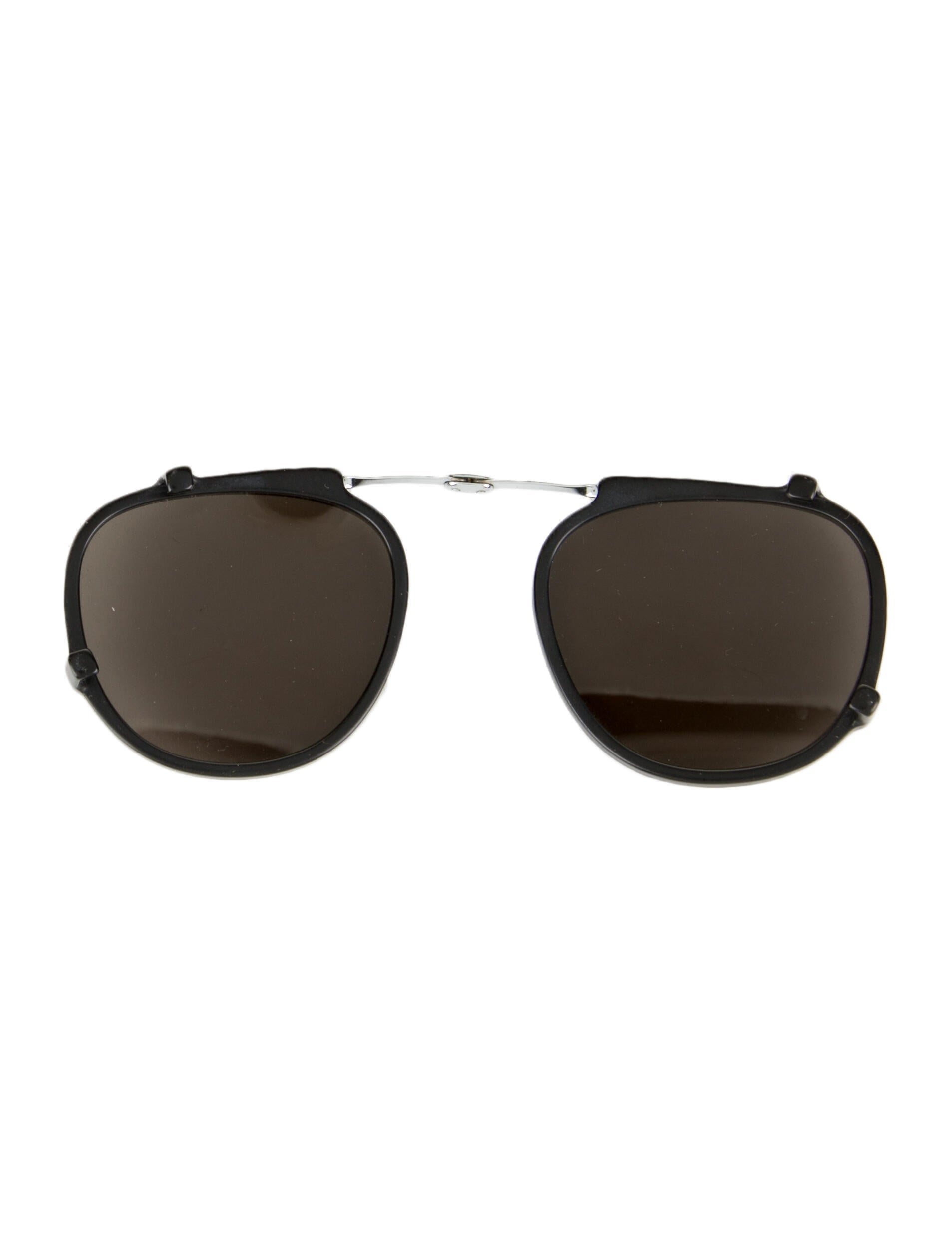 Garrett Leight Aviator Mirrored Sunglasses