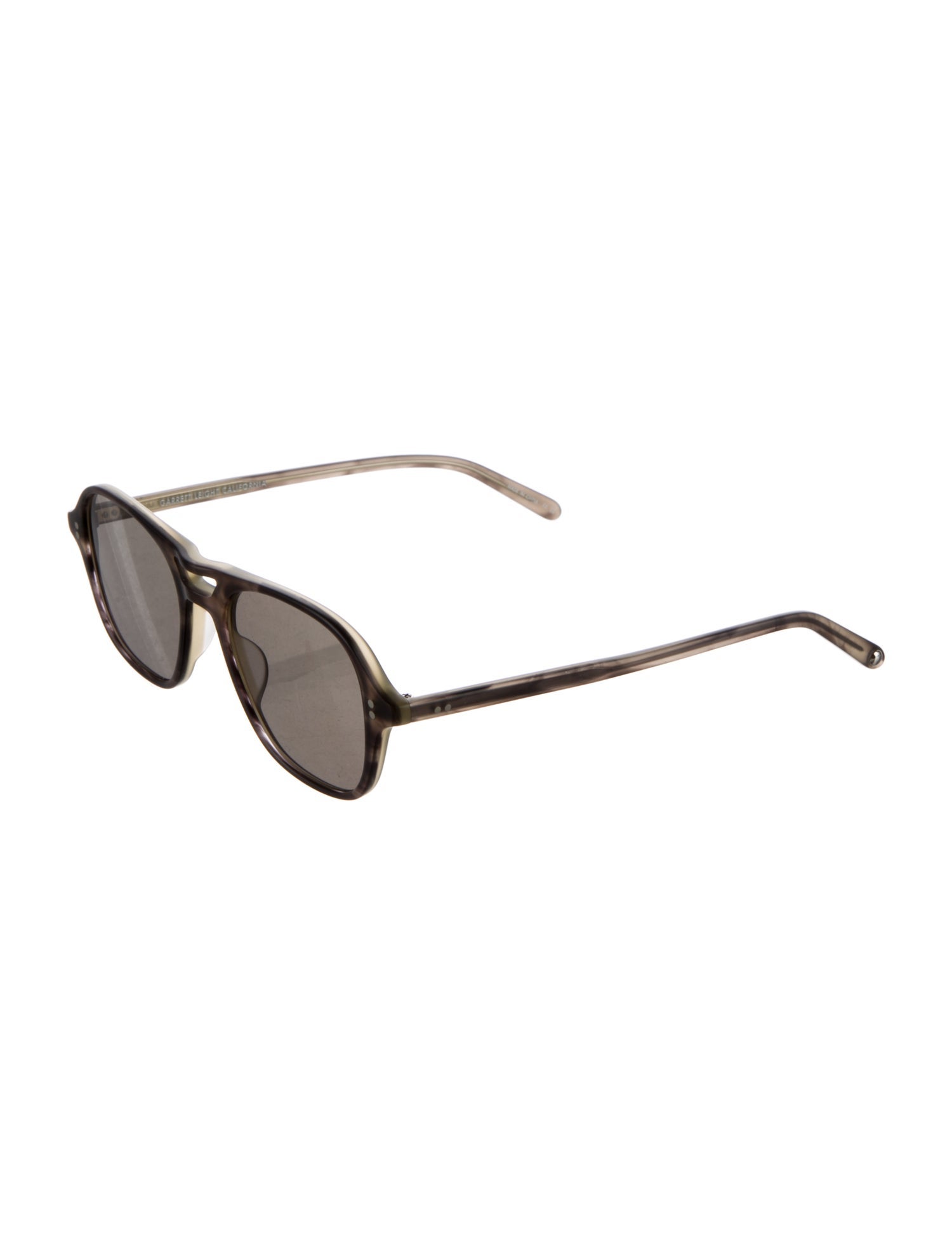 Garrett Leight Square Tinted Sunglasses