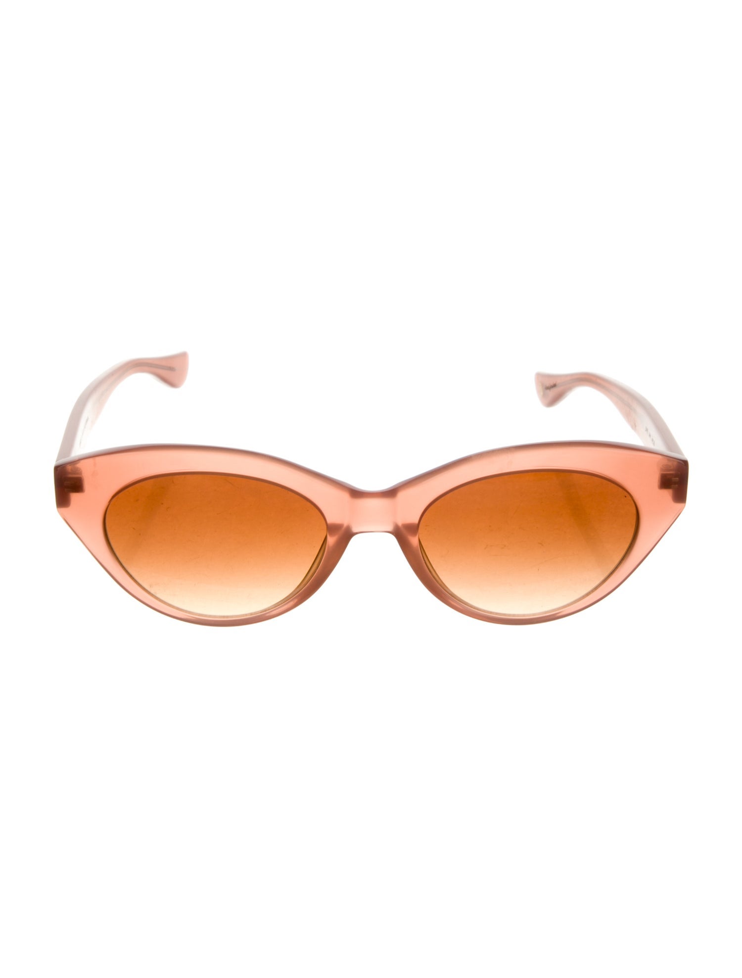 Garrett Leight Cat-Eye Tinted Sunglasses