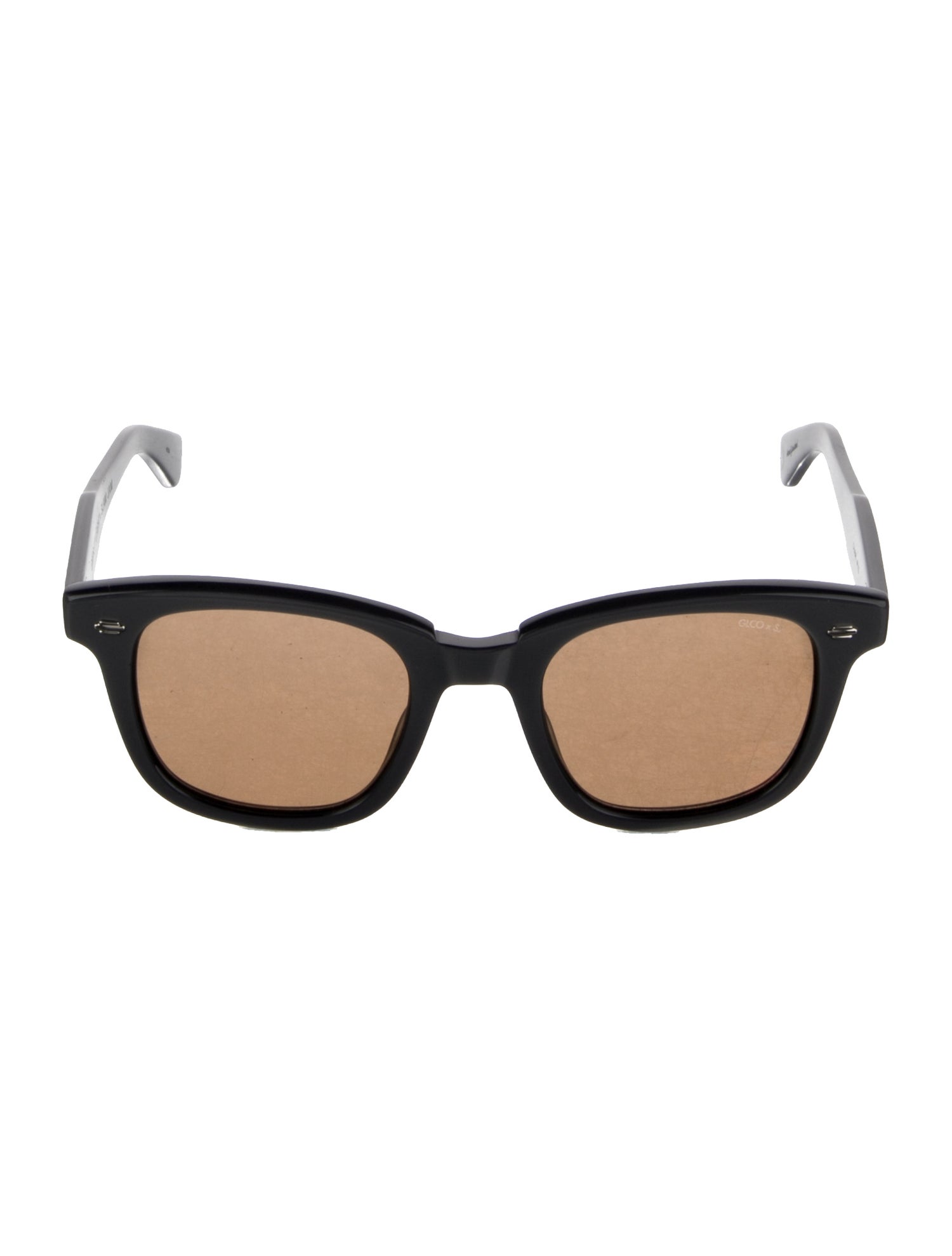 Garrett Leight Square Tinted Sunglasses