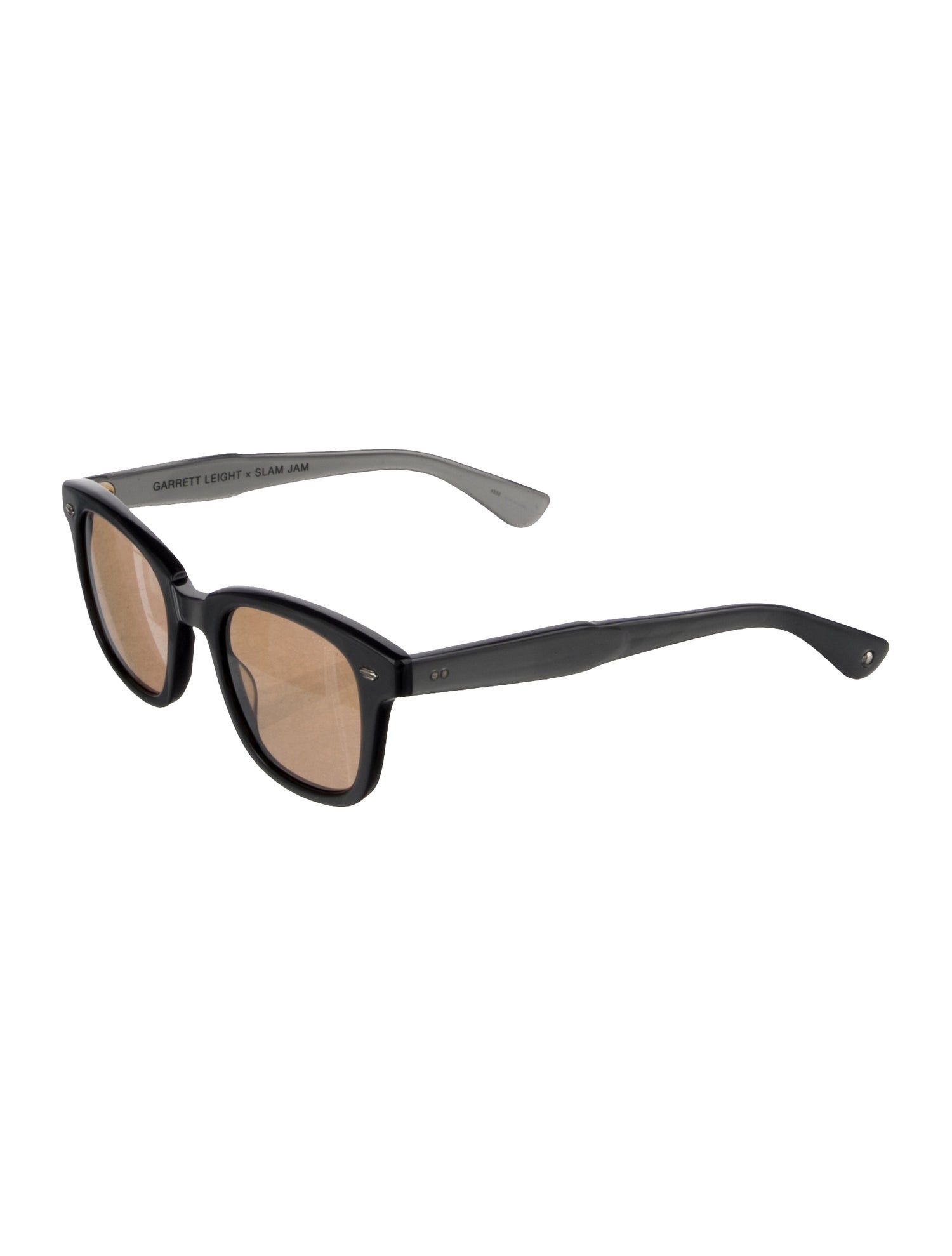 Garrett Leight Square Tinted Sunglasses