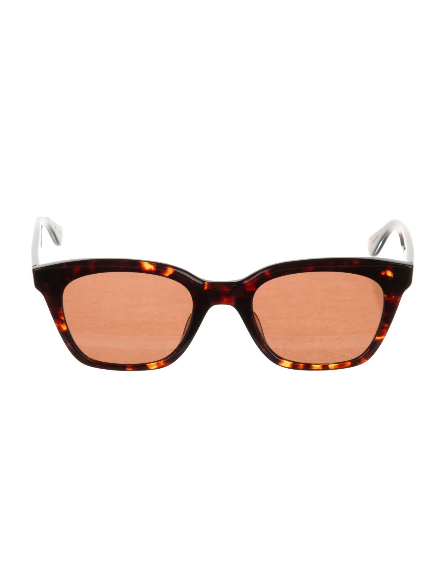 Garrett Leight Wayfarer Tinted Sunglasses