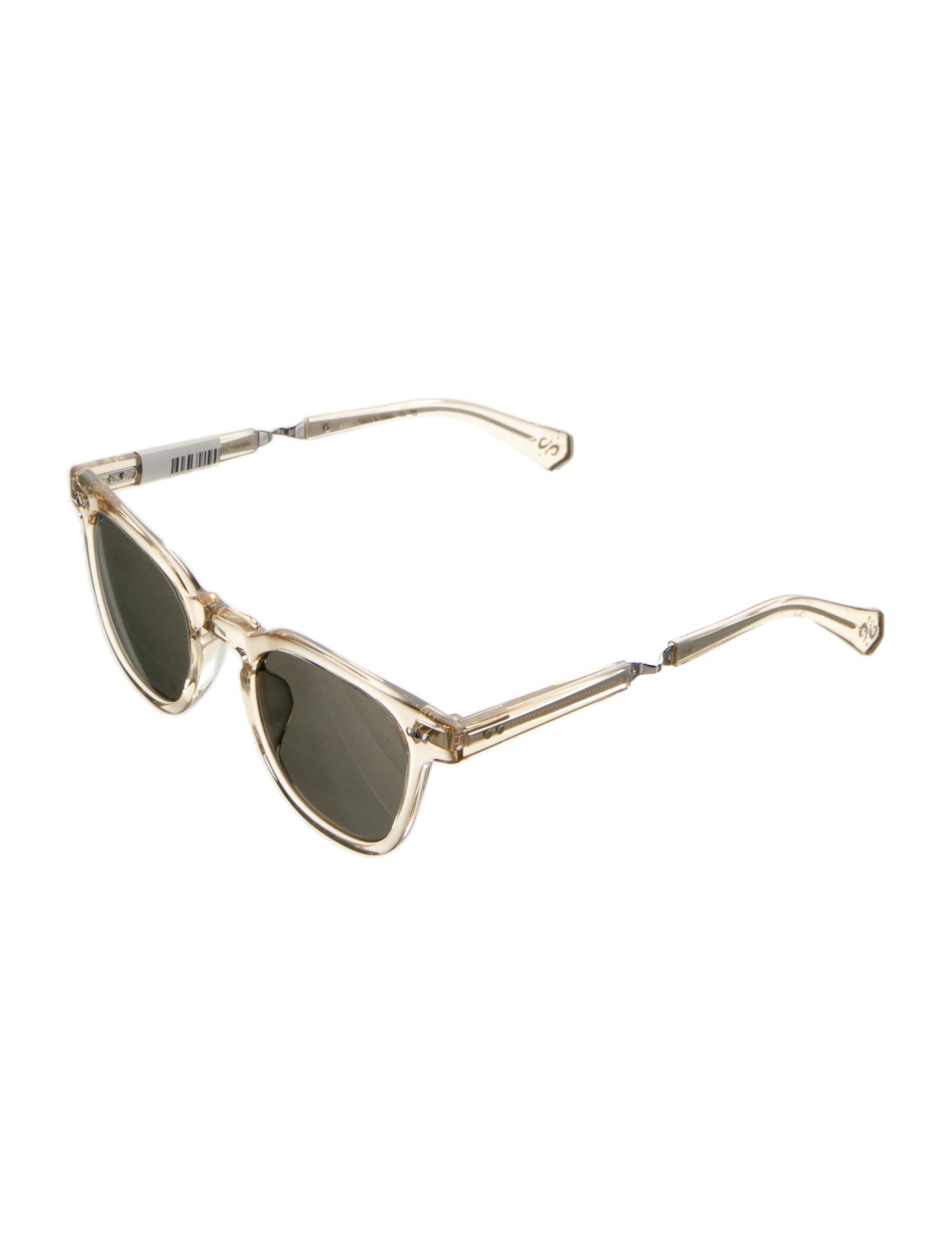 Garrett Leight Wayfarer Mirrored Sunglasses