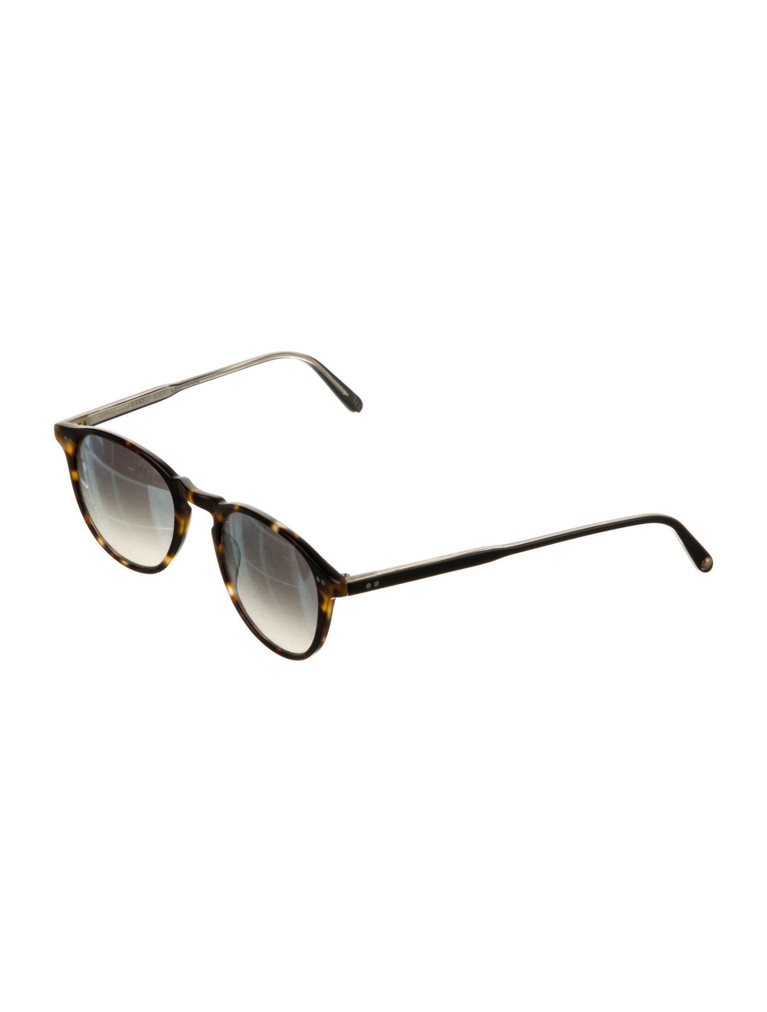 Garrett Leight Round Tinted Sunglasses
