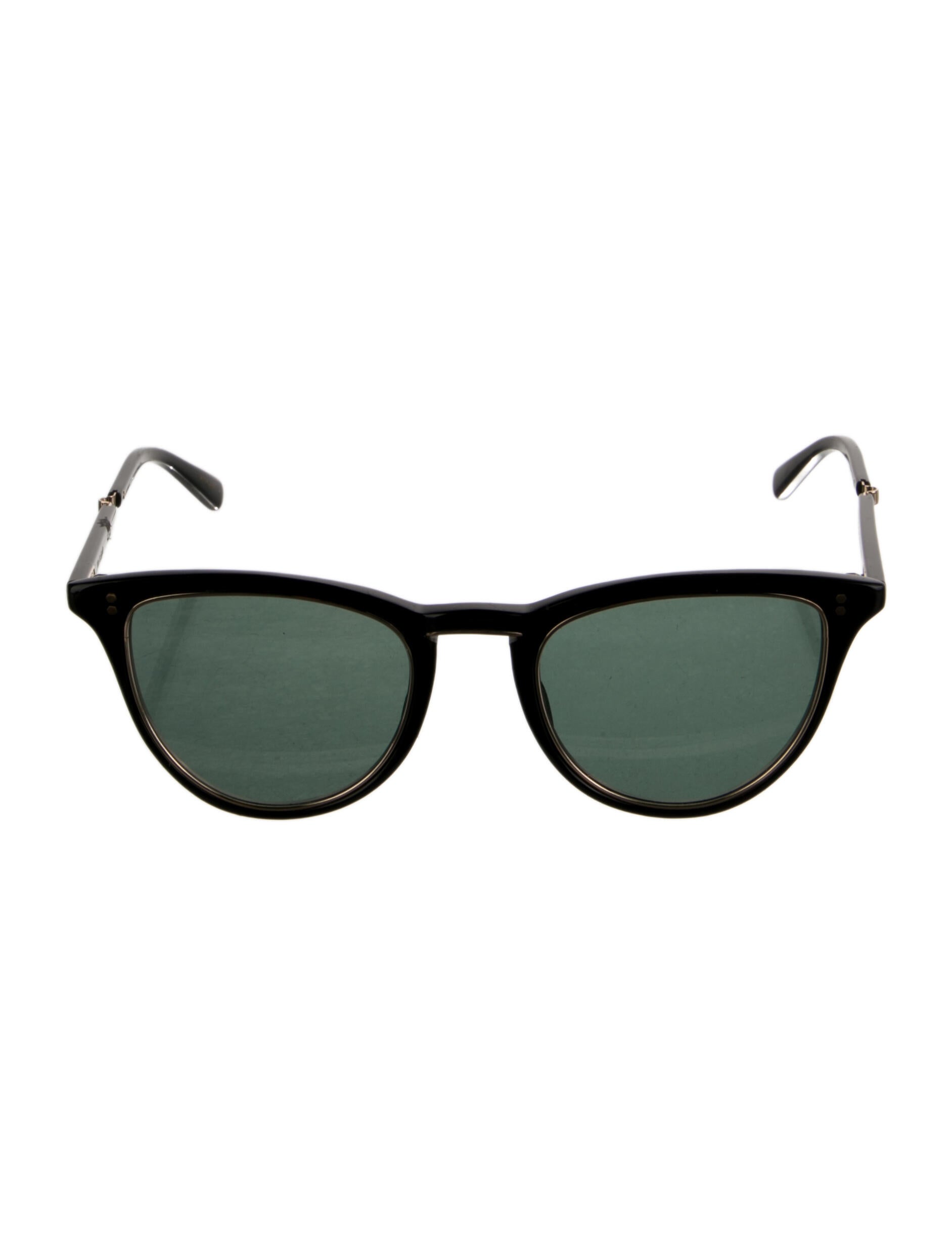 Garrett Leight Wayfarer Tinted Sunglasses