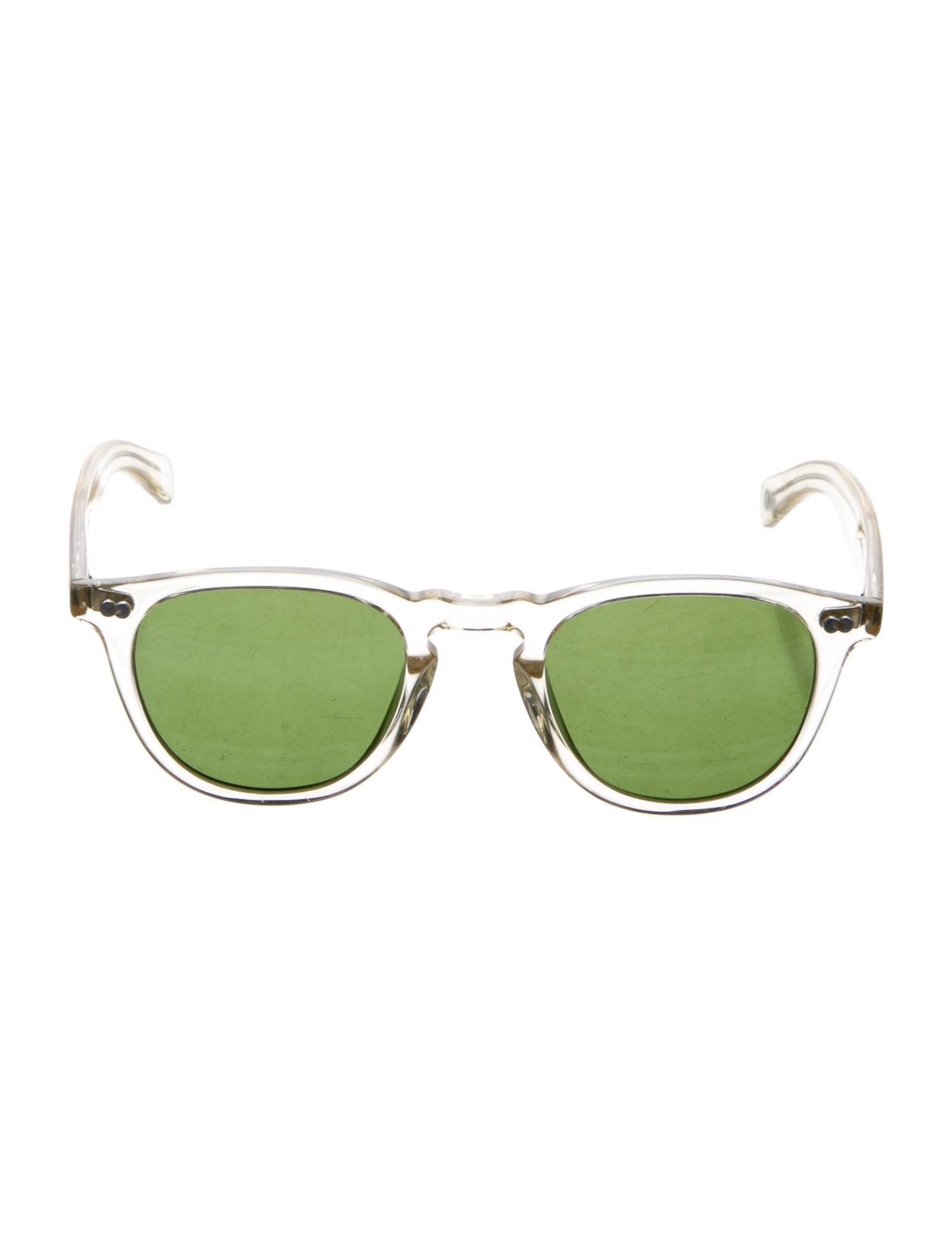 Garrett Leight Wayfarer Tinted Sunglasses