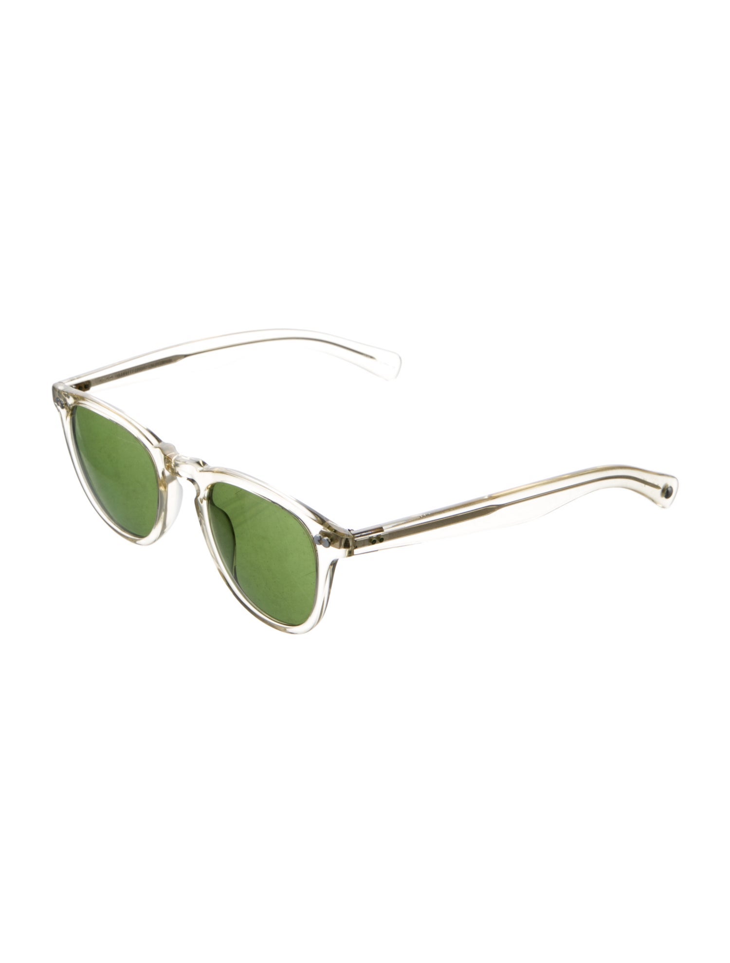 Garrett Leight Wayfarer Tinted Sunglasses