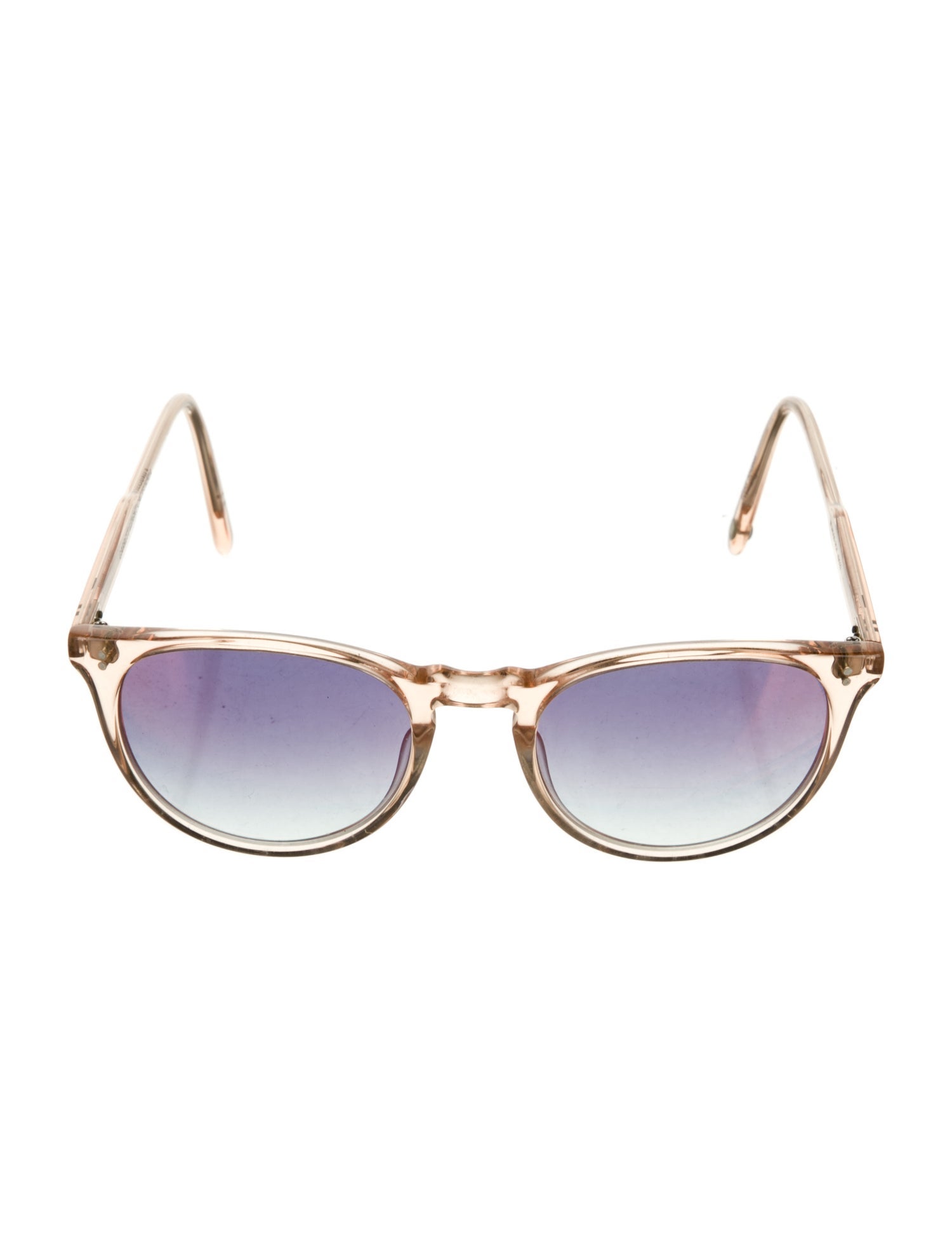 Garrett Leight Cat-Eye Mirrored Sunglasses