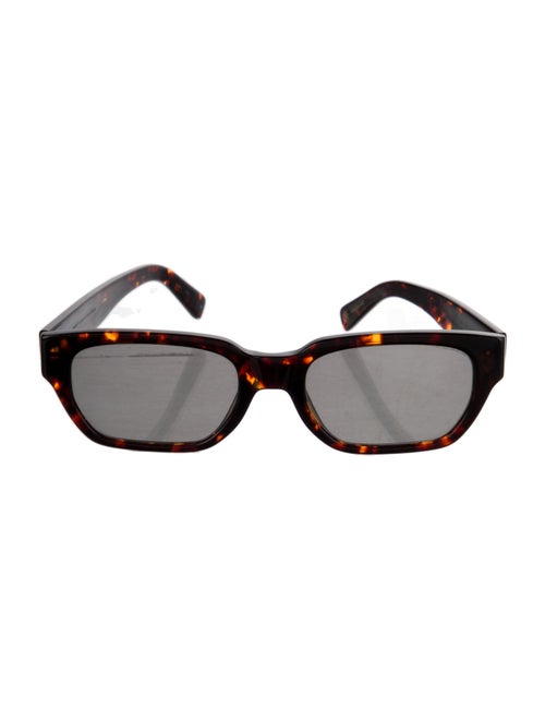 Garrett Leight Square Mirrored Sunglasses