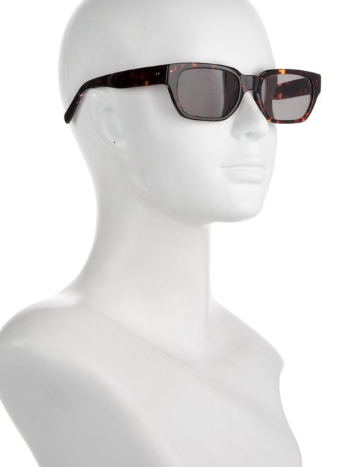 Garrett Leight Square Mirrored Sunglasses
