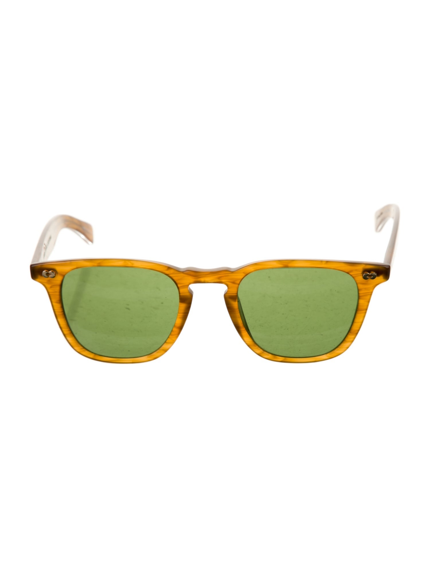 Garrett Leight Wayfarer Tinted Sunglasses