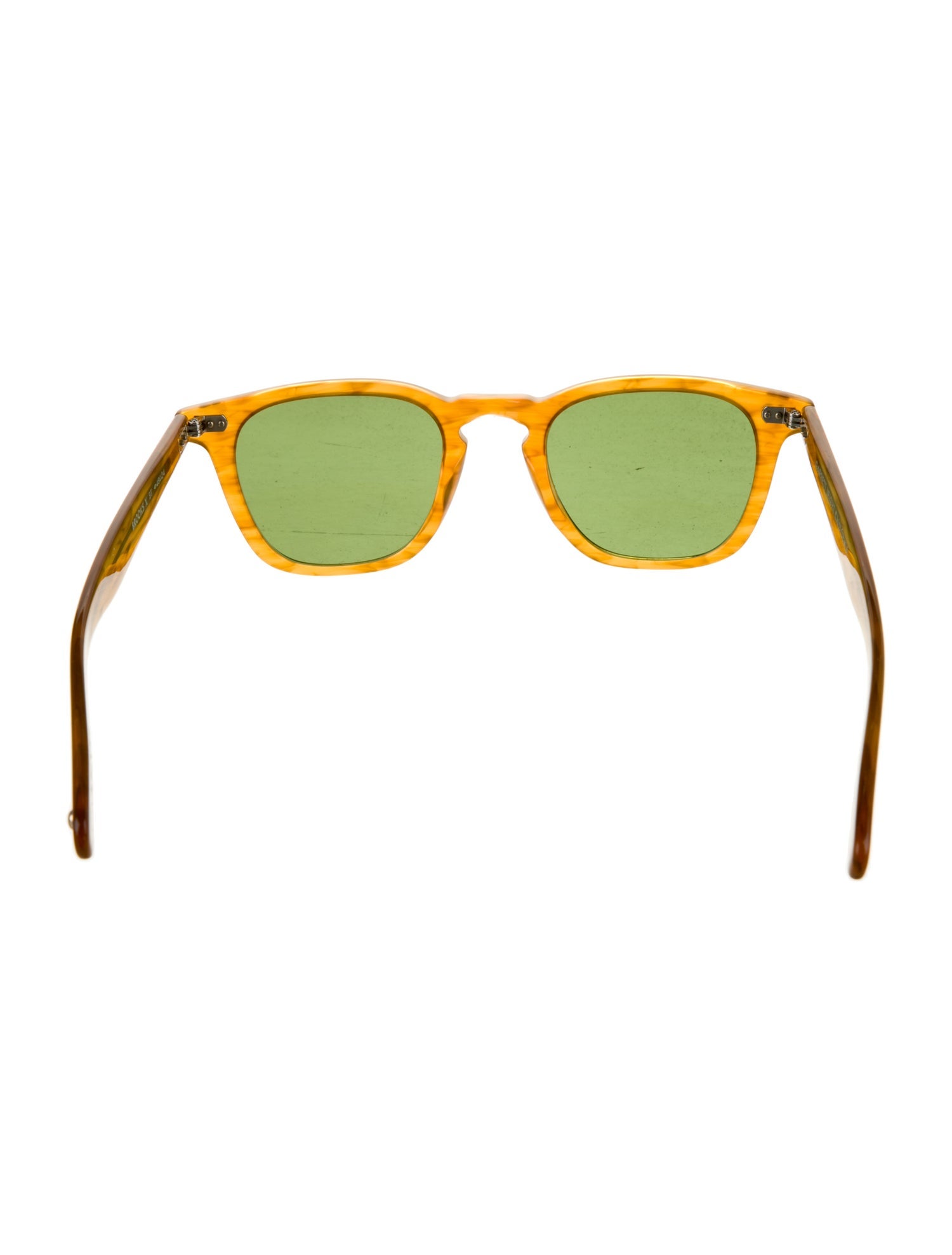 Garrett Leight Wayfarer Tinted Sunglasses