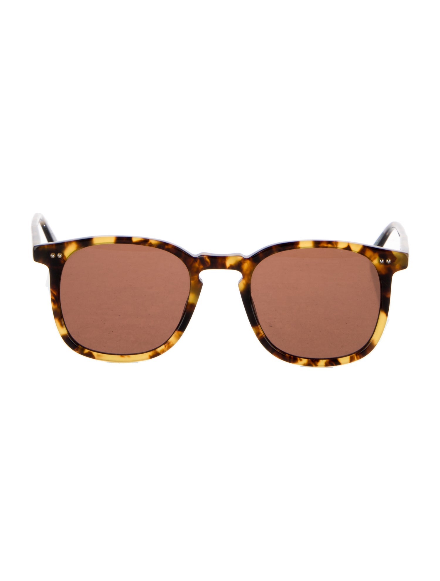Garrett Leight Wayfarer Tinted Sunglasses
