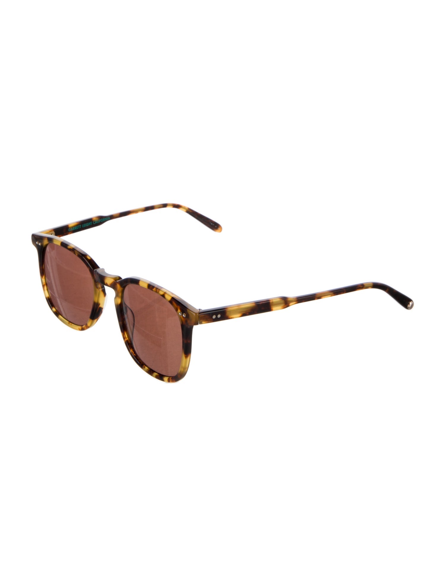 Garrett Leight Wayfarer Tinted Sunglasses