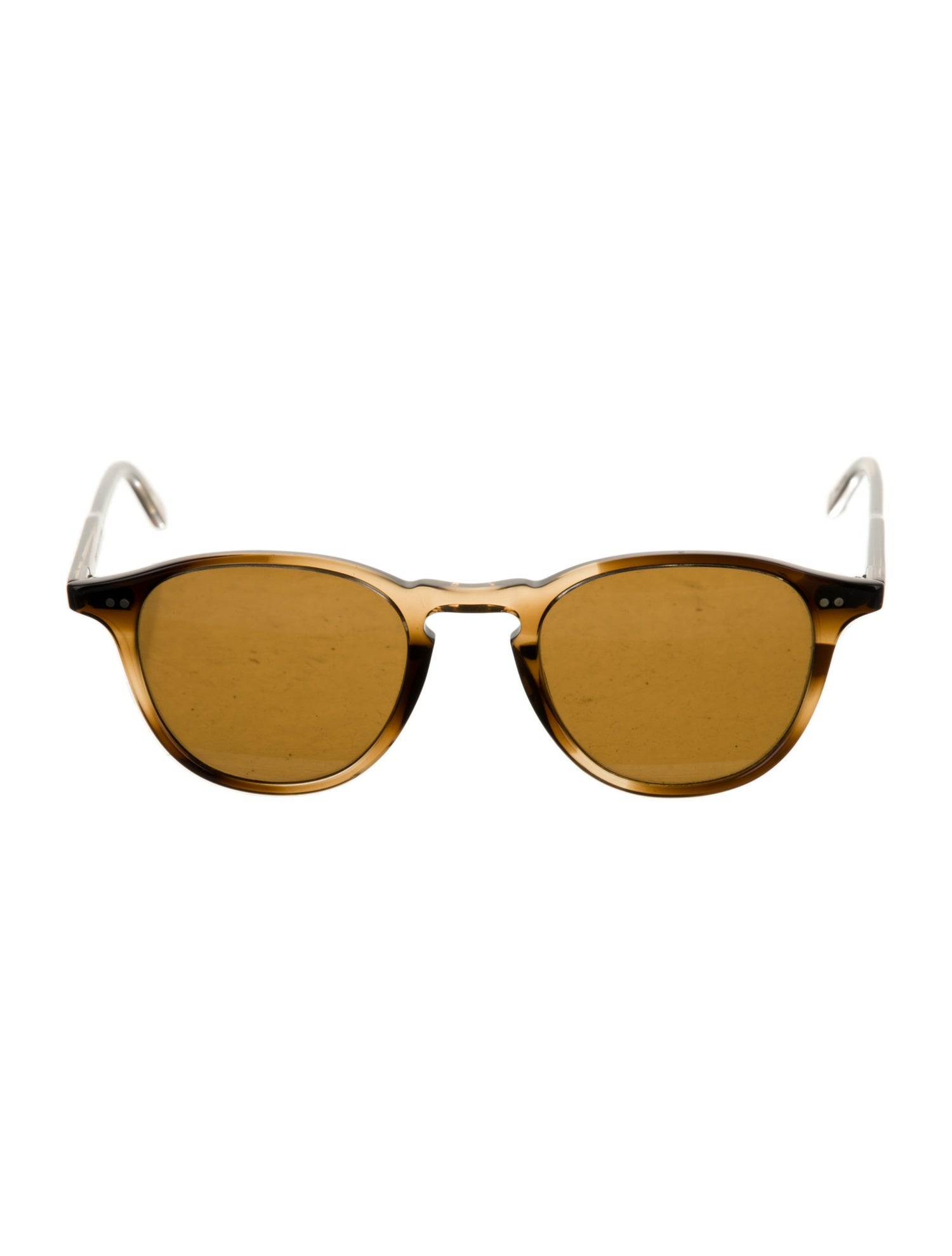 Garrett Leight Wayfarer Mirrored Sunglasses