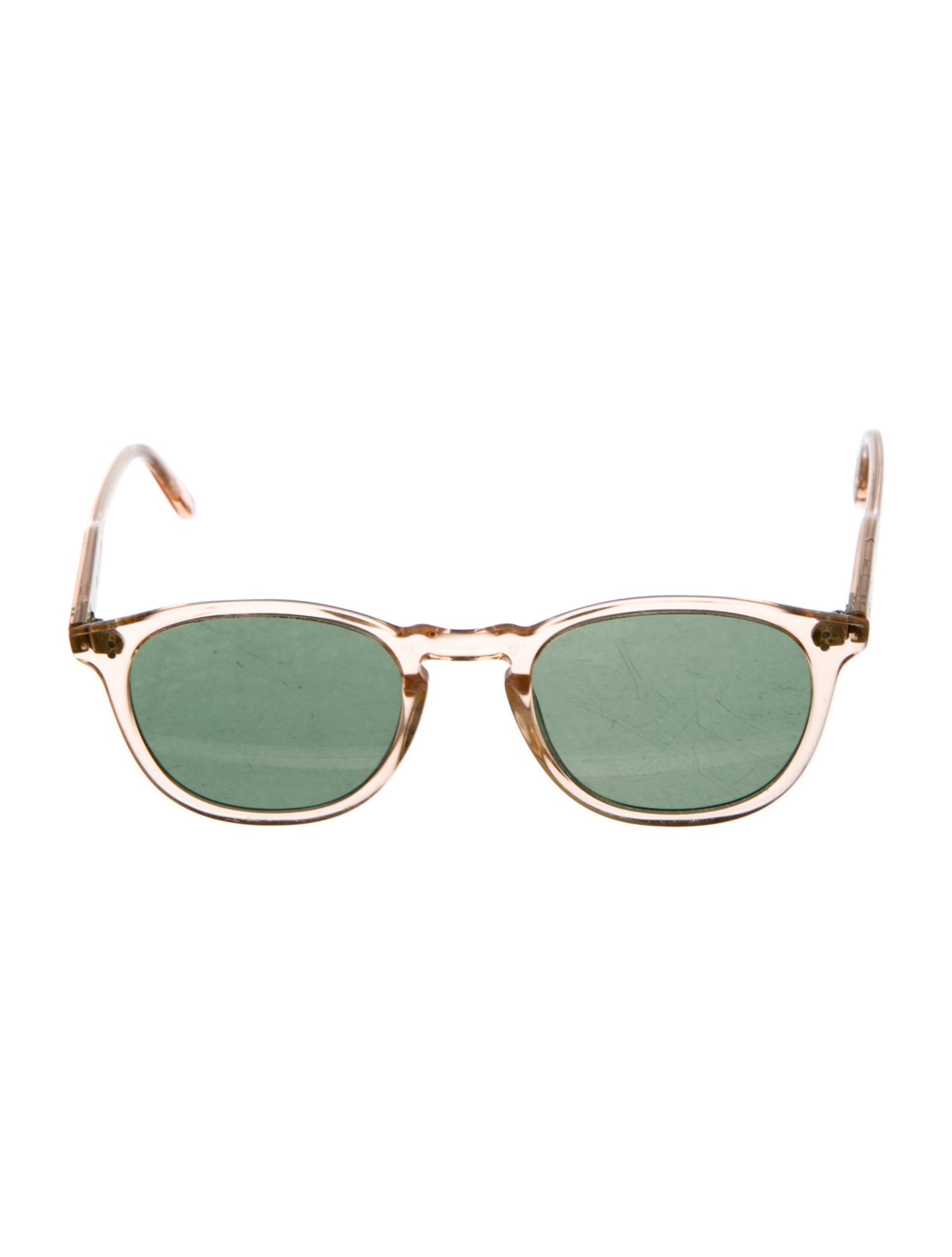 Garrett Leight Wayfarer Mirrored Sunglasses