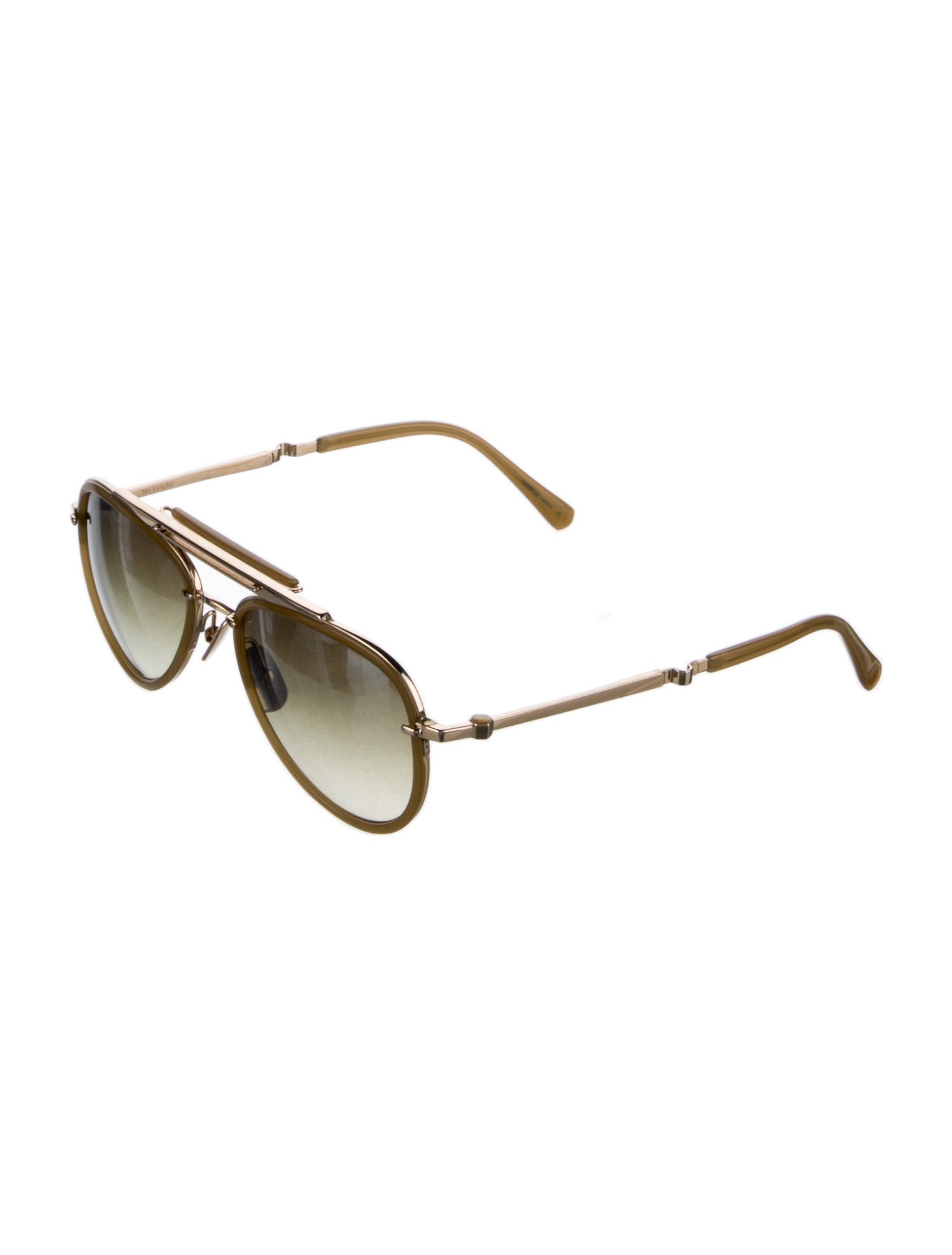 Garrett Leight Aviator Gradient Sunglasses