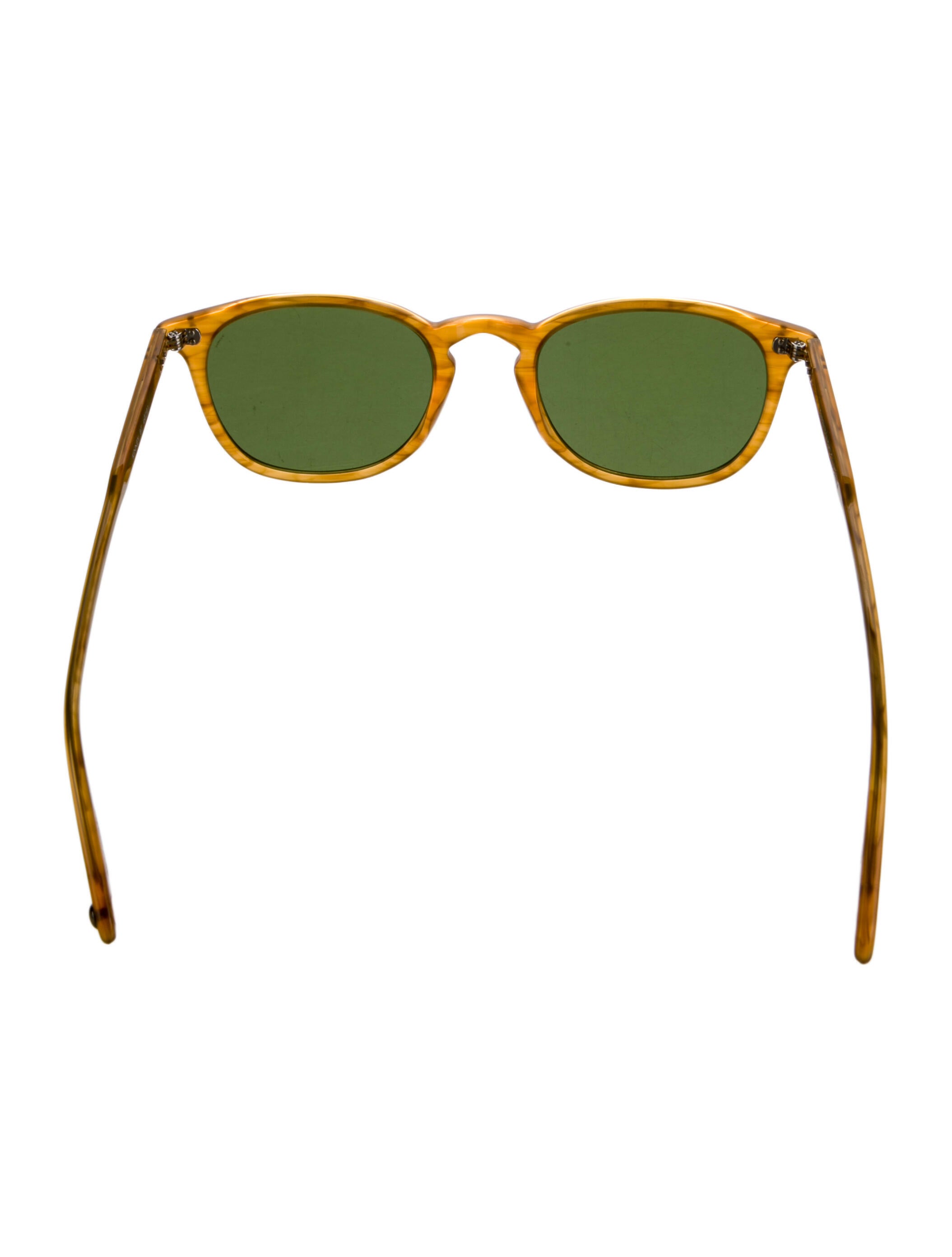 Garrett Leight Wayfarer Tinted Sunglasses
