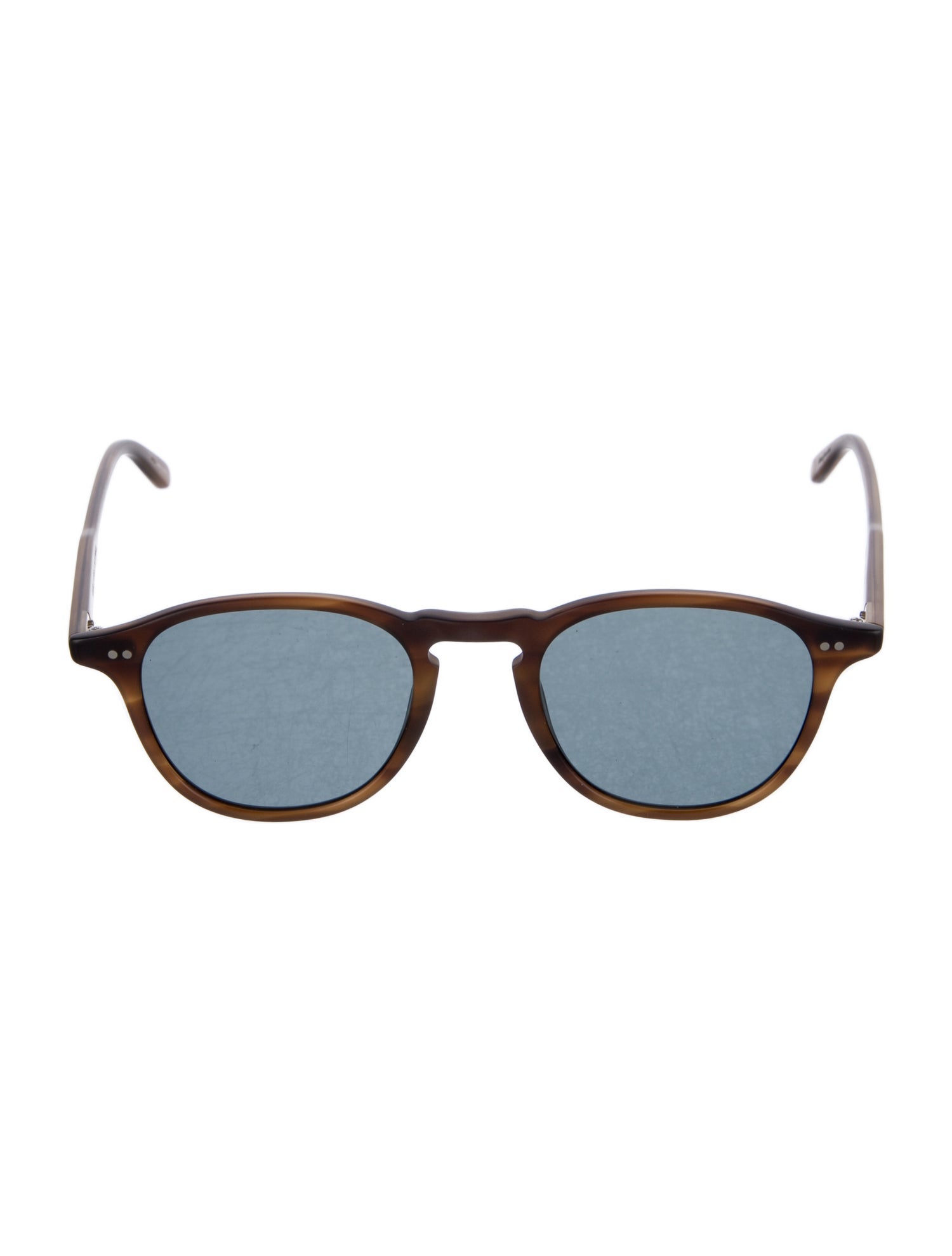 Garrett Leight Round Tinted Sunglasses