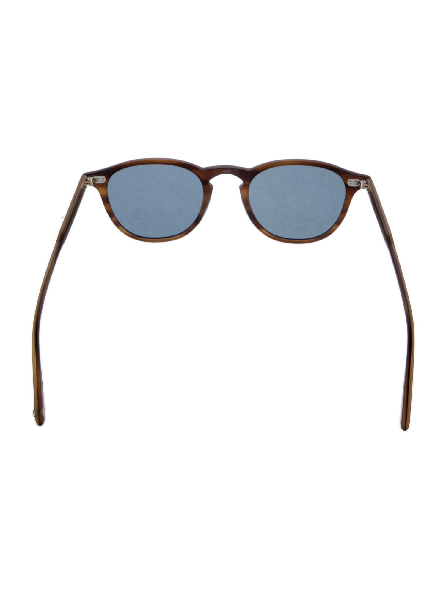 Garrett Leight Round Tinted Sunglasses