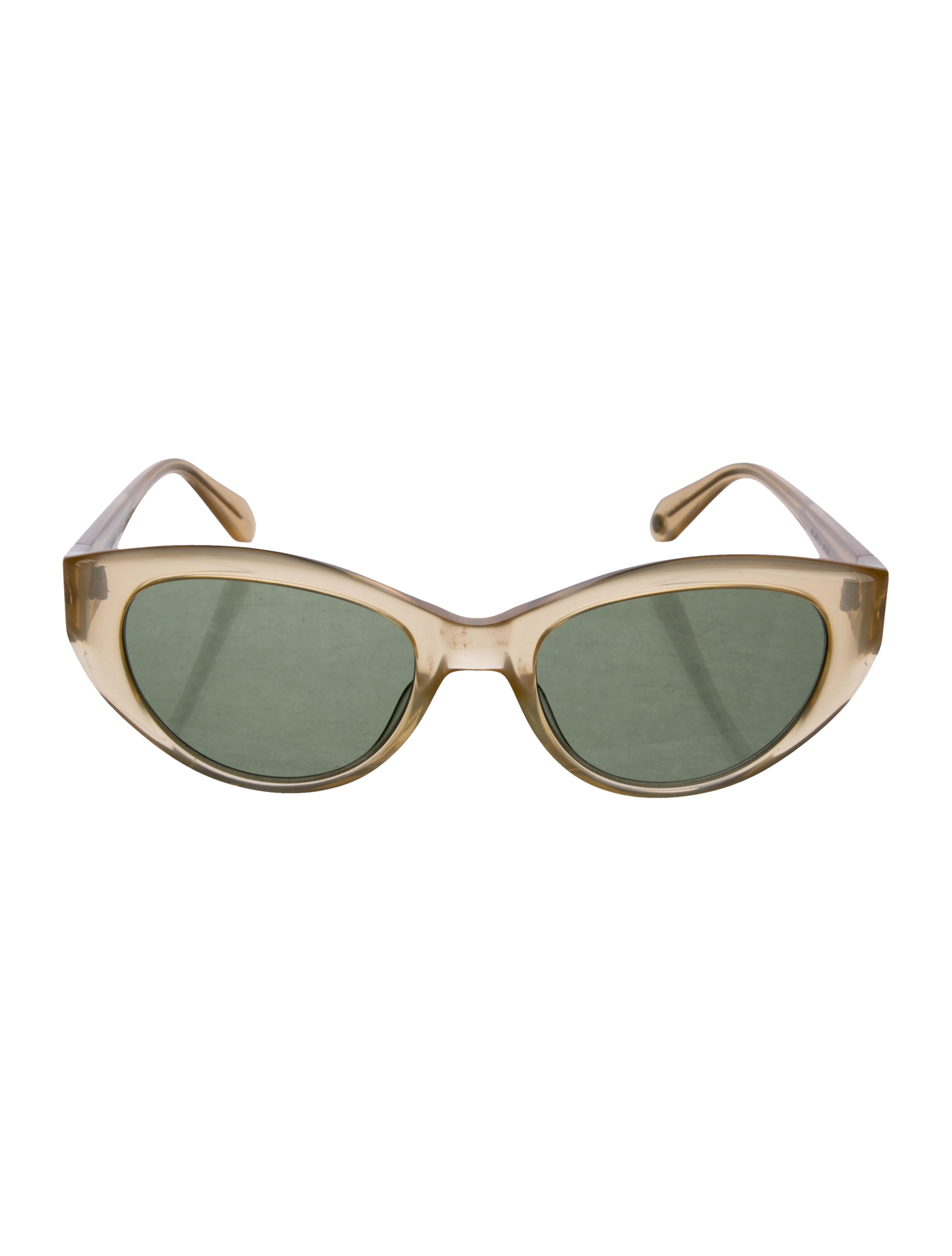 Garrett Leight Cat-Eye Tinted Sunglasses