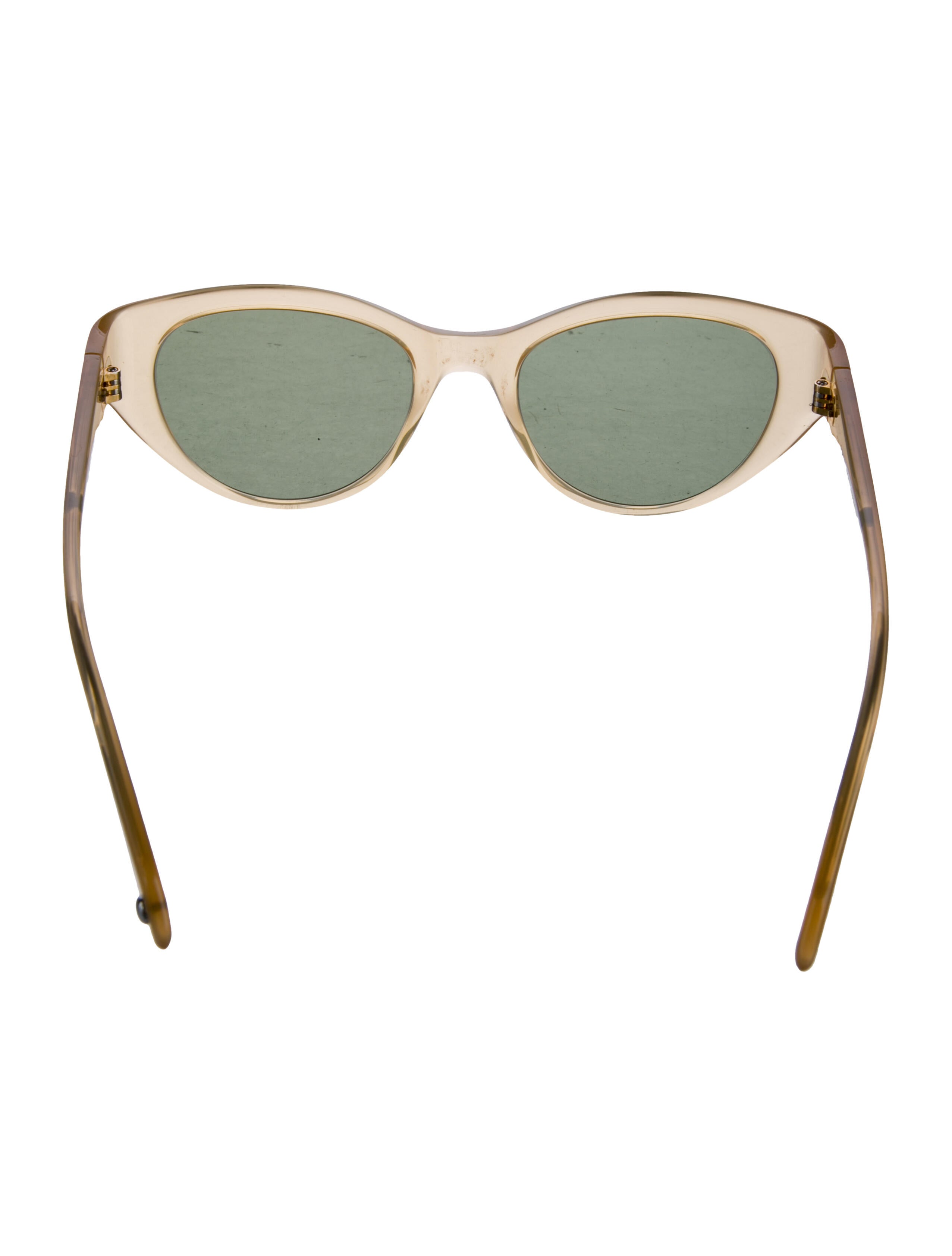 Garrett Leight Cat-Eye Tinted Sunglasses