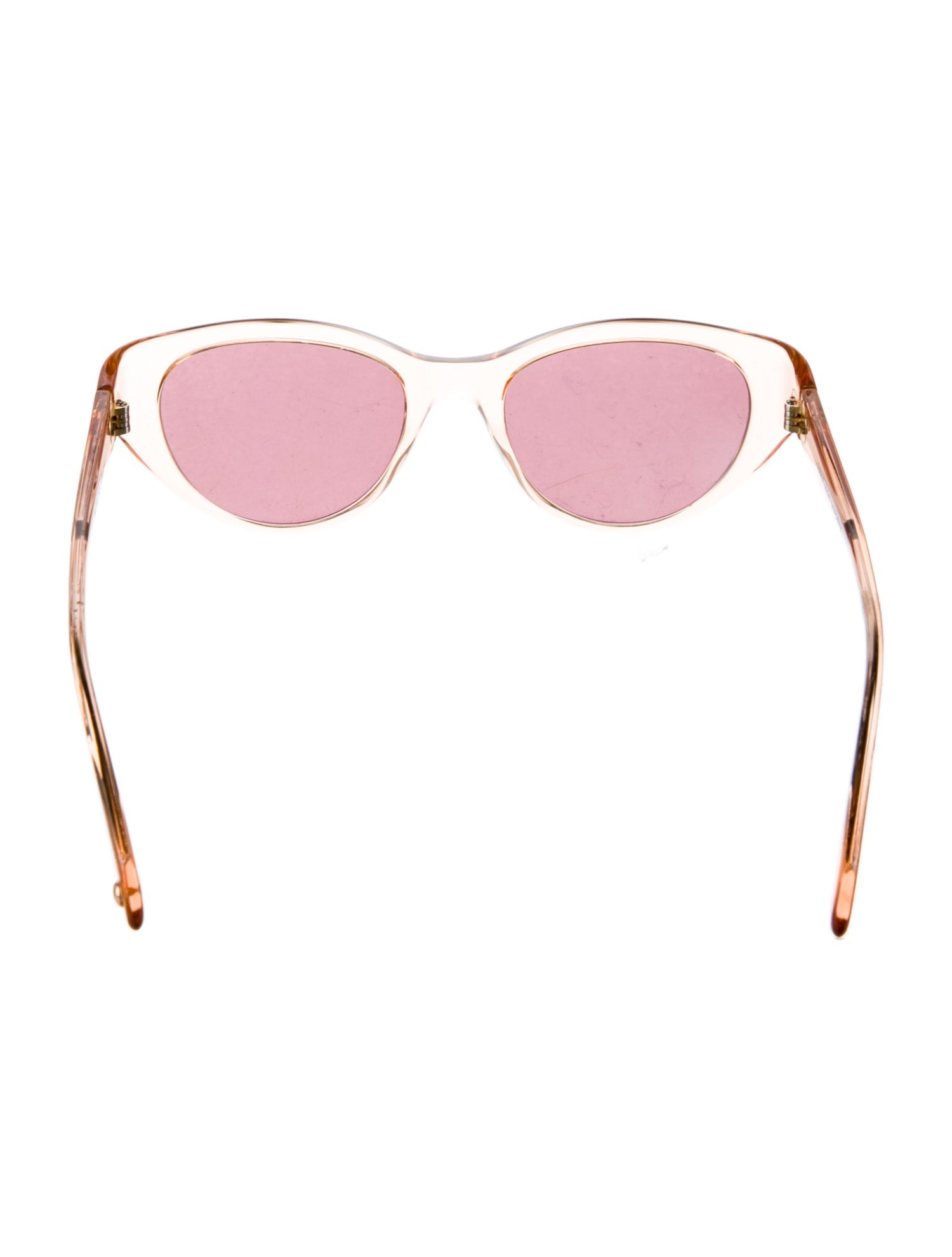 Garrett Leight Cat-Eye Tinted Sunglasses
