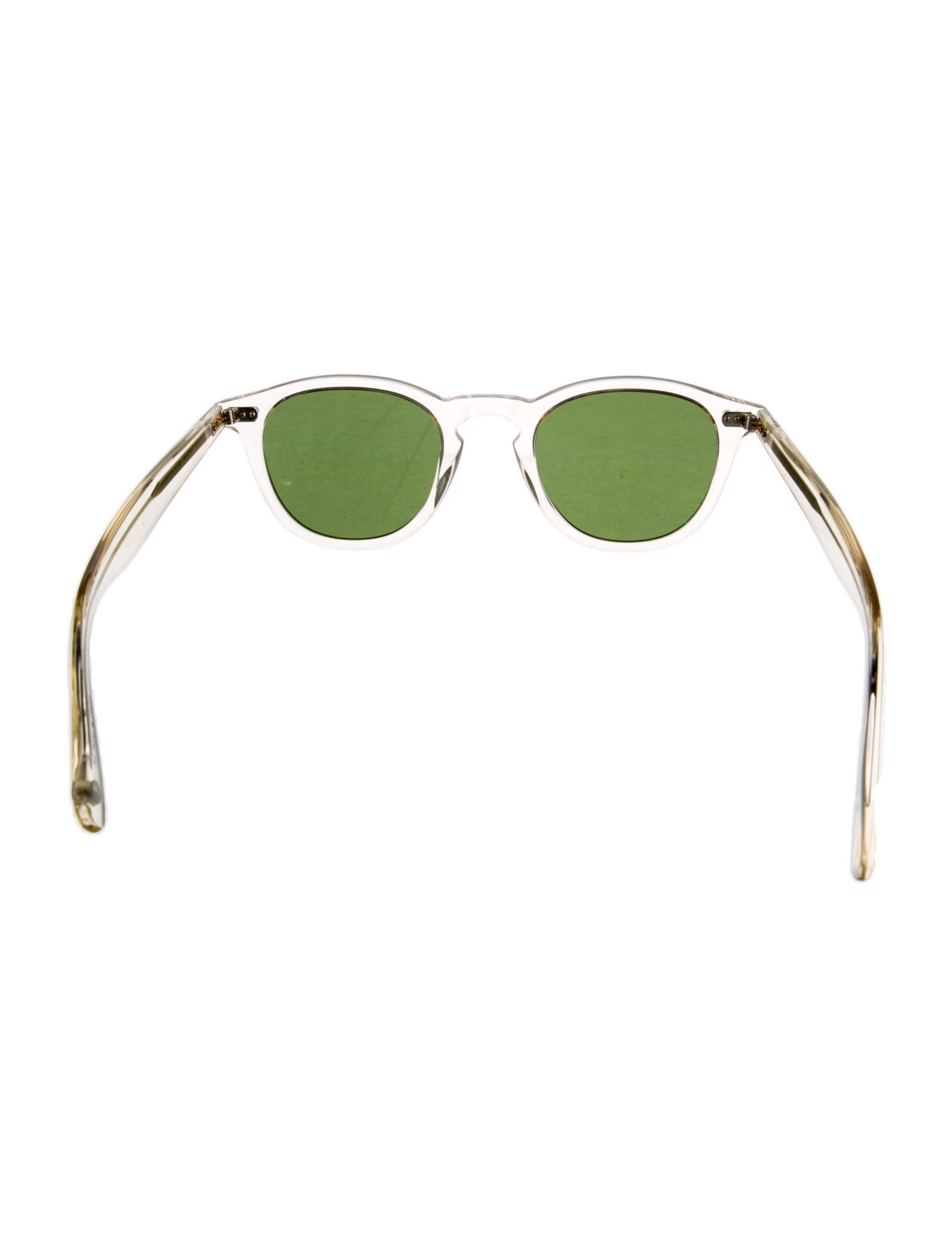 Garrett Leight Wayfarer Tinted Sunglasses